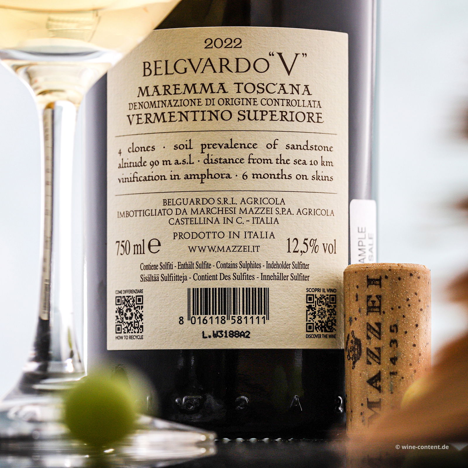 Vermentino Maremma Toscana Superiore 2022 Belguardo V