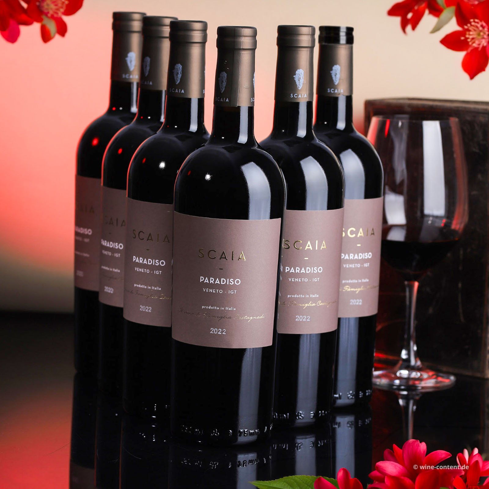 6er-Sparpaket Scaia Rosso 2022 Paradiso
