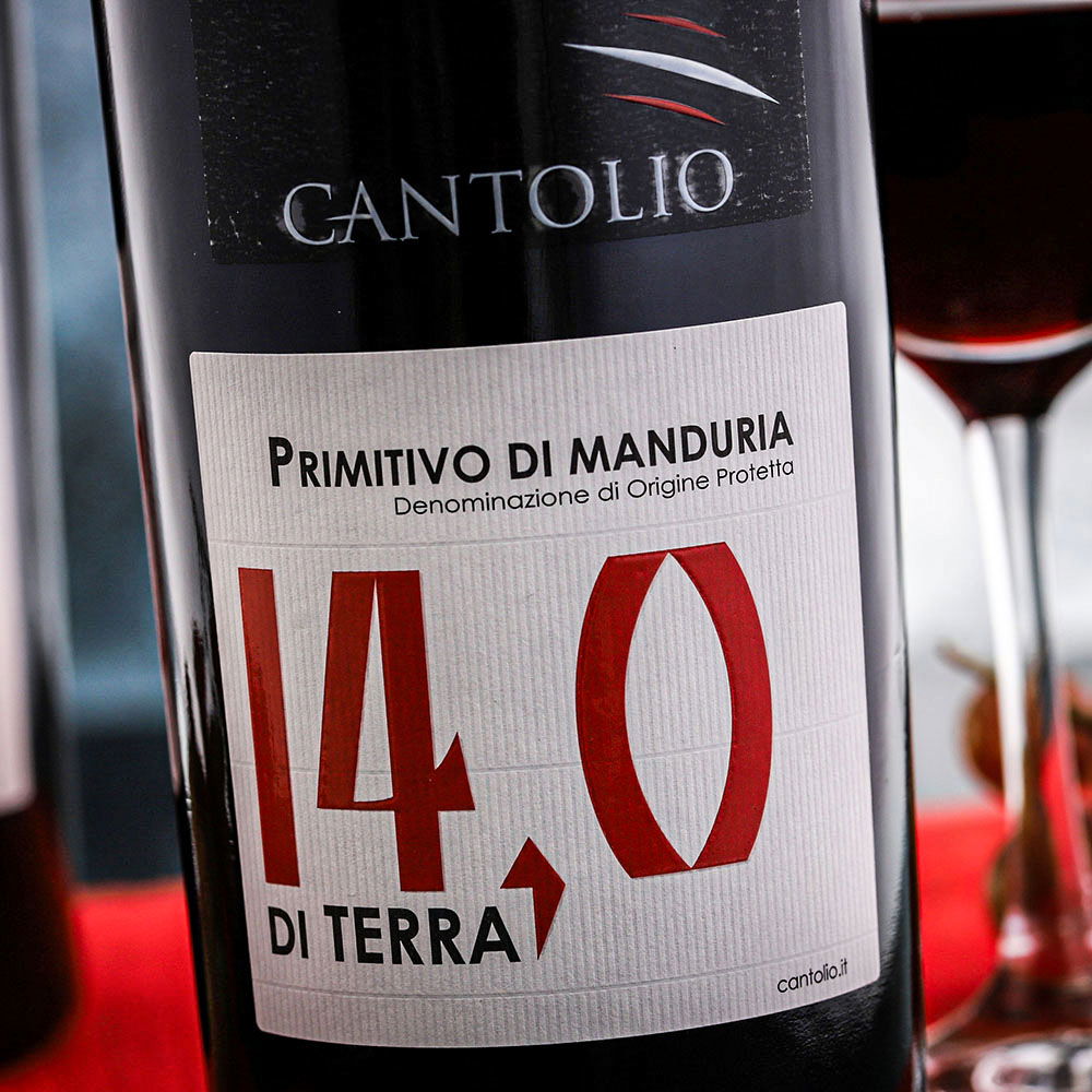 Primitivo di Manduria 2022 di Terra 14,0