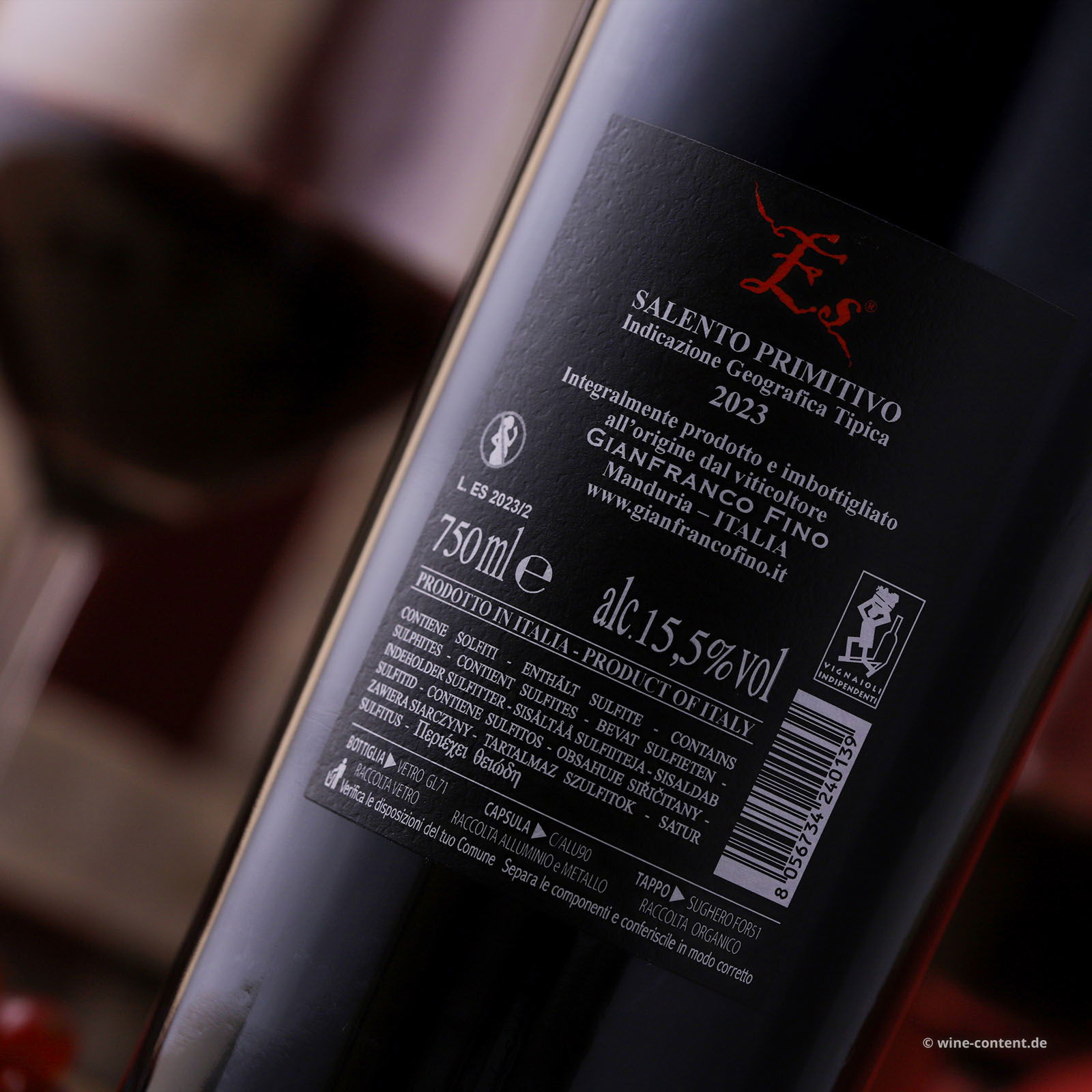 Primitivo Salento 2023 ES