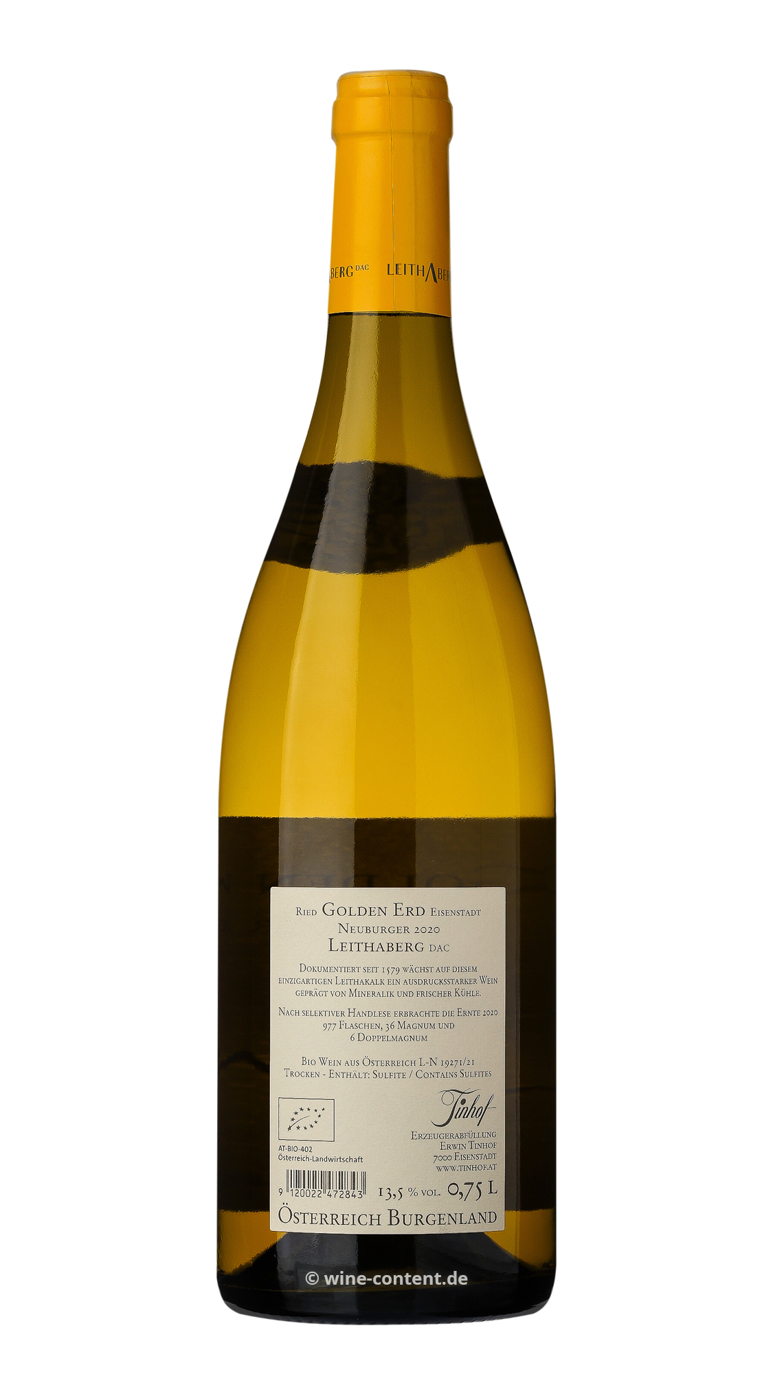 Neuburger 2020 Ried Golden Erd Bio