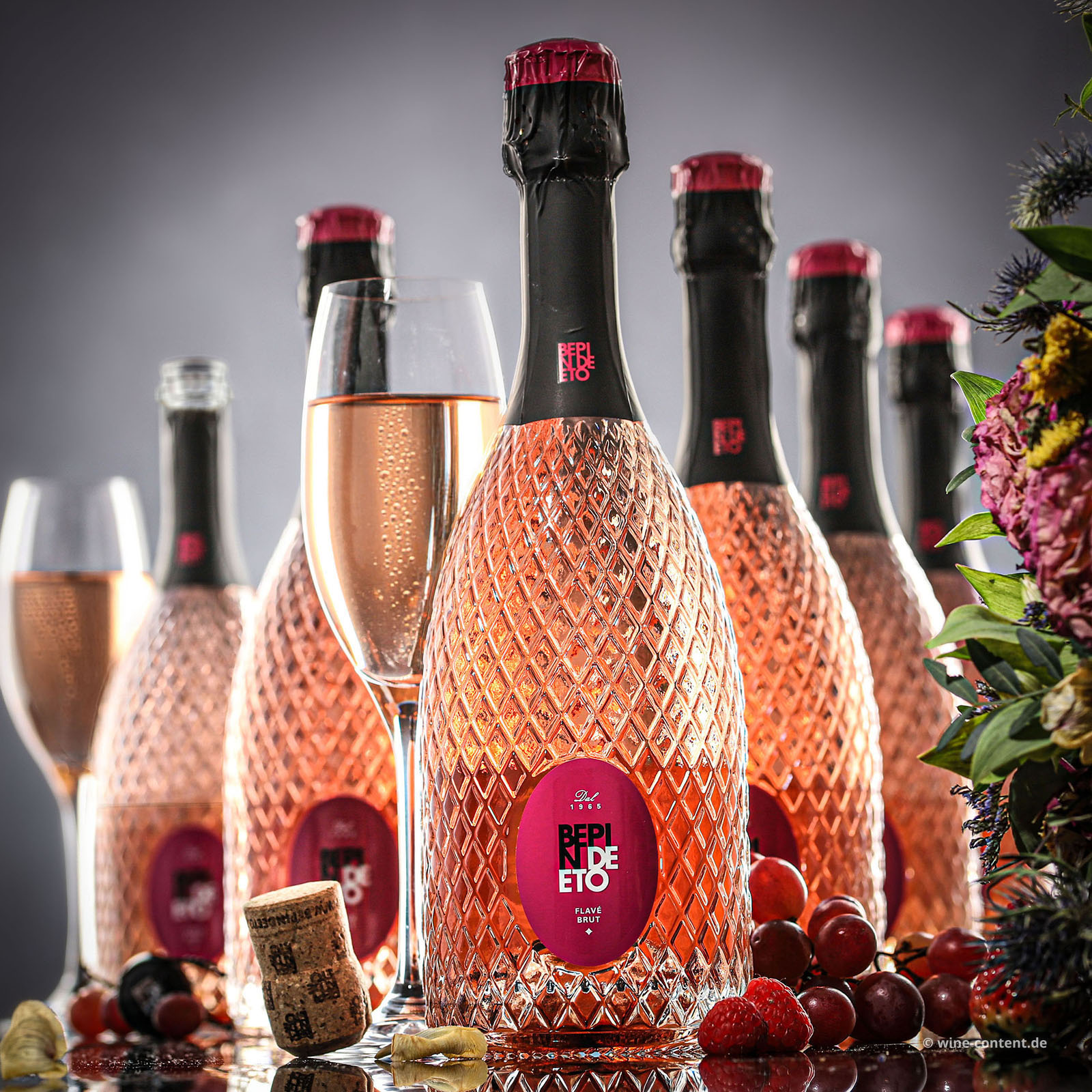 6er-Sparpaket Spumante Rosato 2025 Flavé Brut