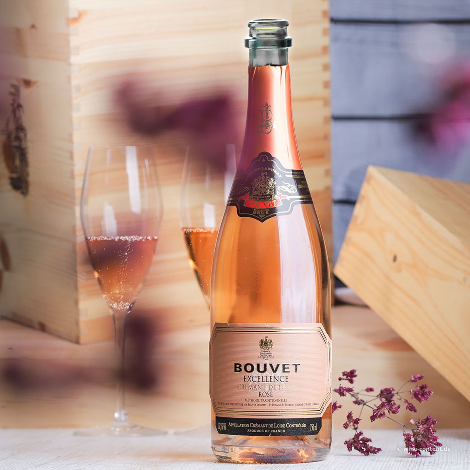 Bouvet Ladubay - Brut Crémant Rosé Excellence Loire de
