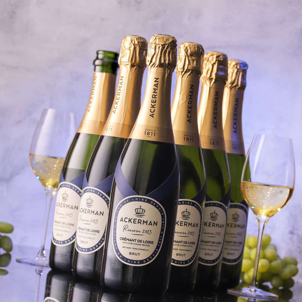 6er-Sparpaket Crémant de Loire 2023 Réserve Brut