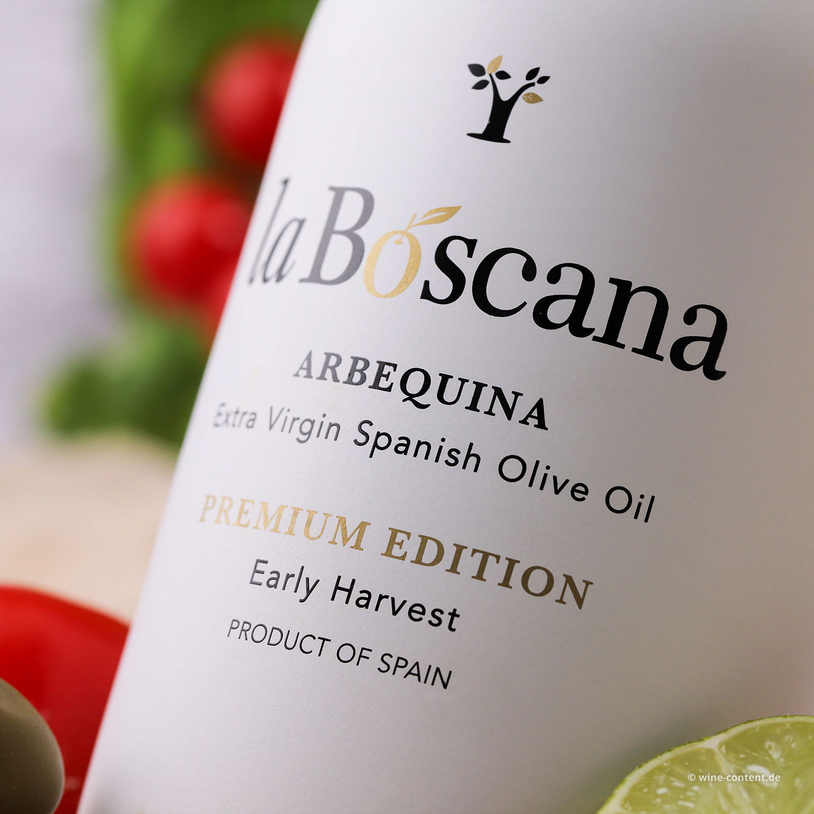 0,5 L Olivenöl Extra Virgin La Boscana 2024 Early Harvest