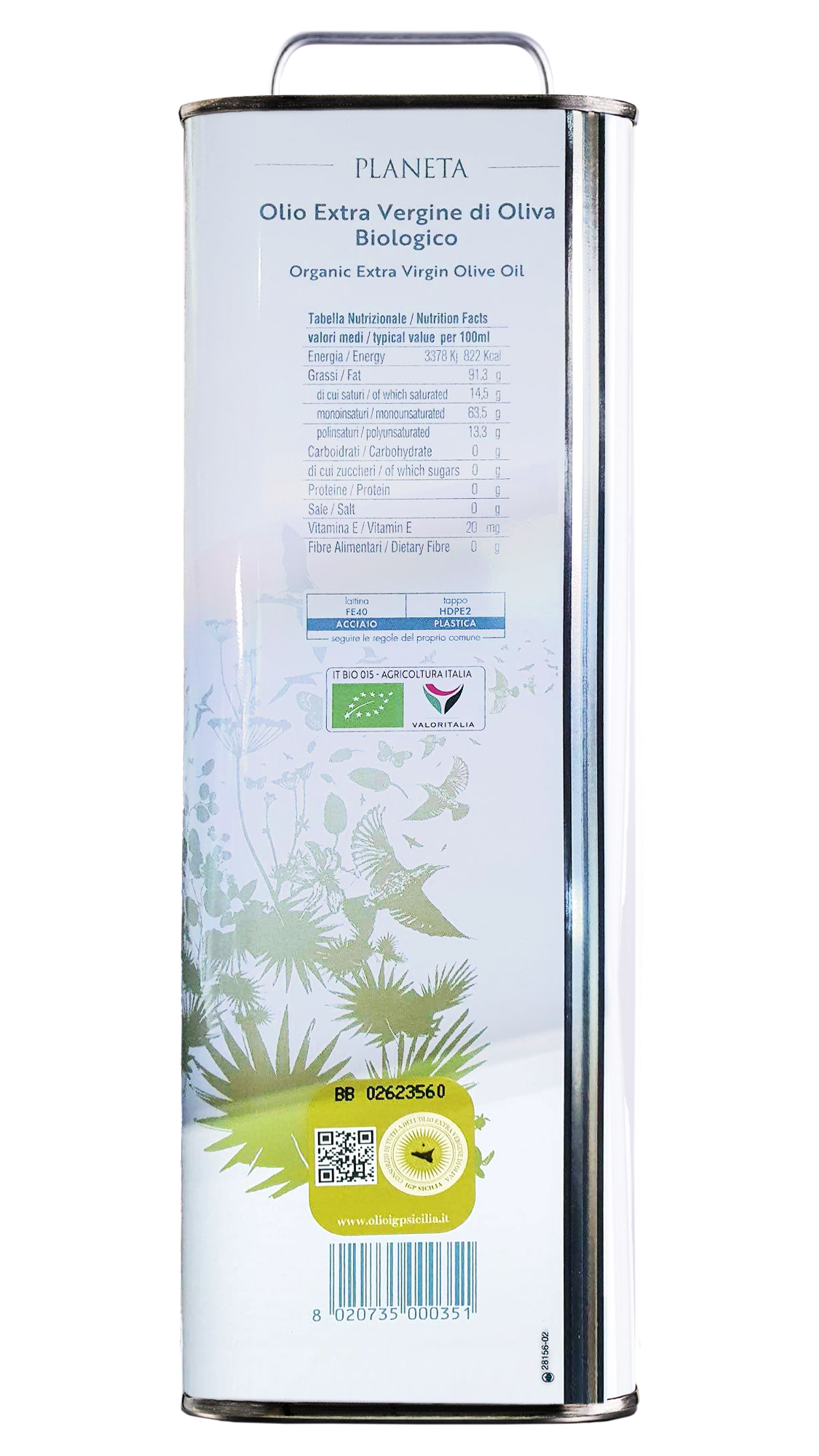 3 L Olivenöl Extra Vergine Sicilia 2024 Bio