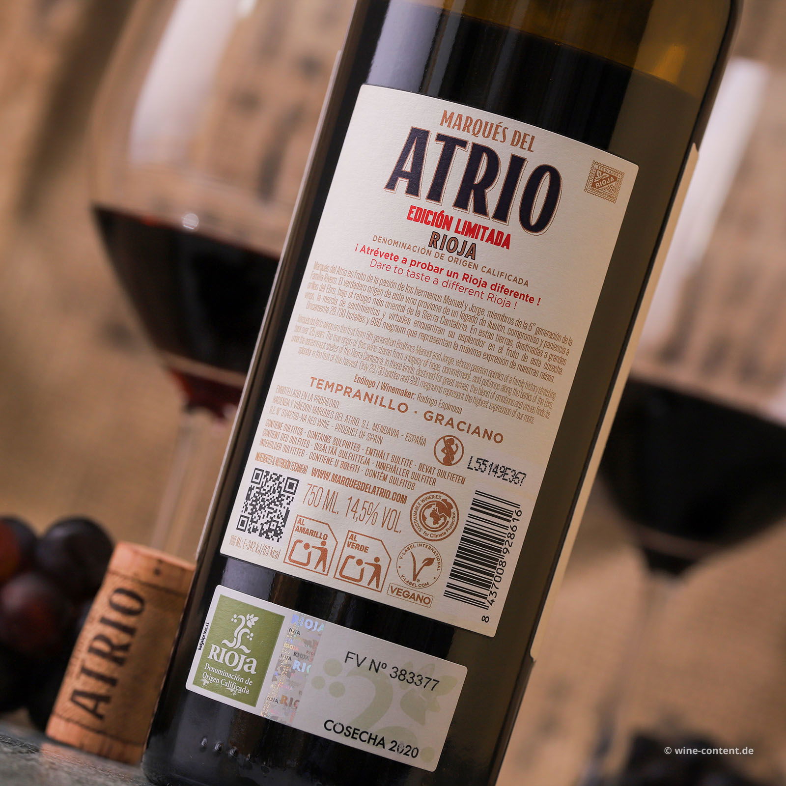 Rioja 2020 Edición Limitada Rioja 2020 Edición Limitada