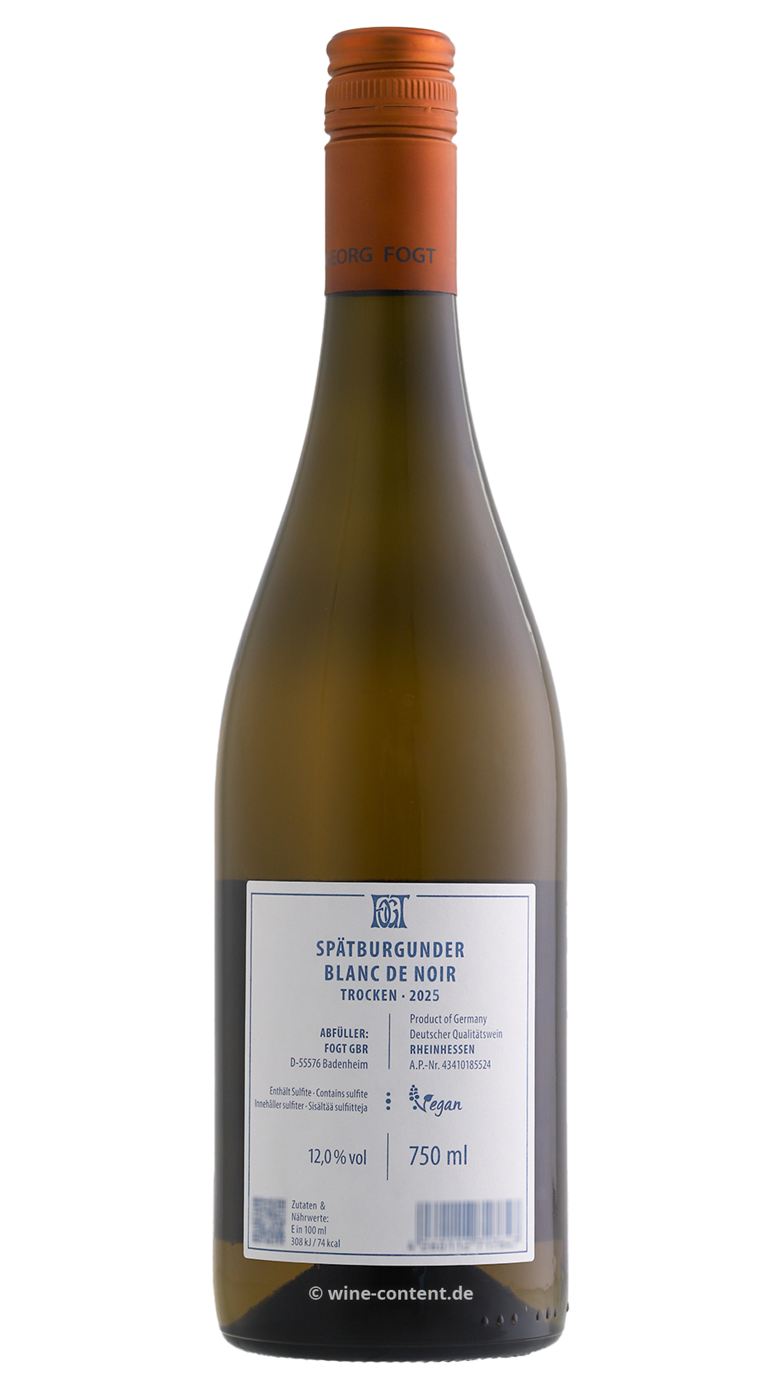 Spätburgunder Blanc de Noir 2025