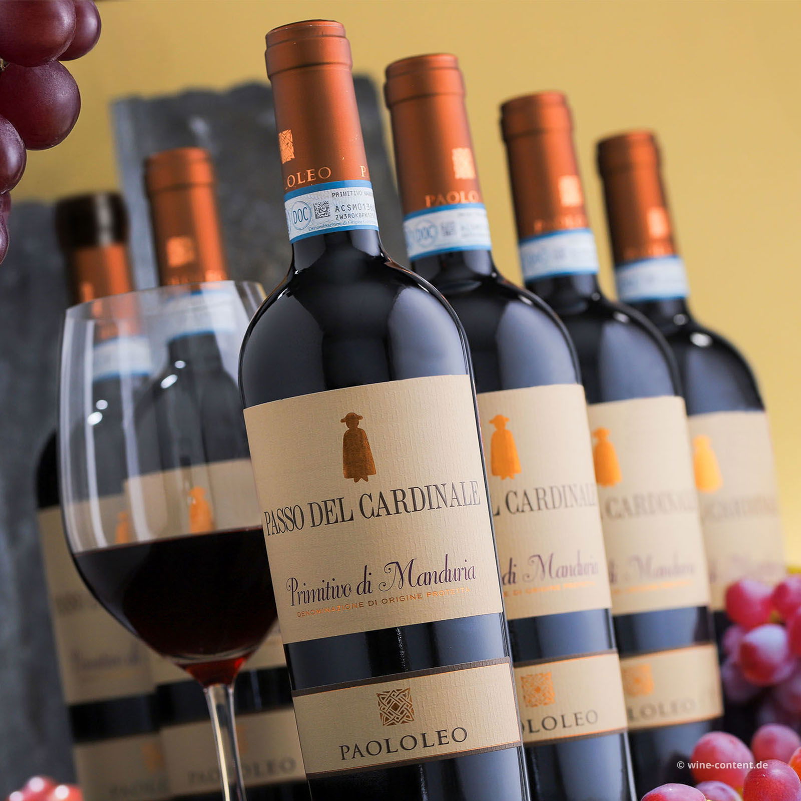 6er-Sparpaket Primitivo di Manduria 2023 Passo del Cardinale 6er-Sparpaket Primitivo di Manduria 2023 Passo del Cardinale