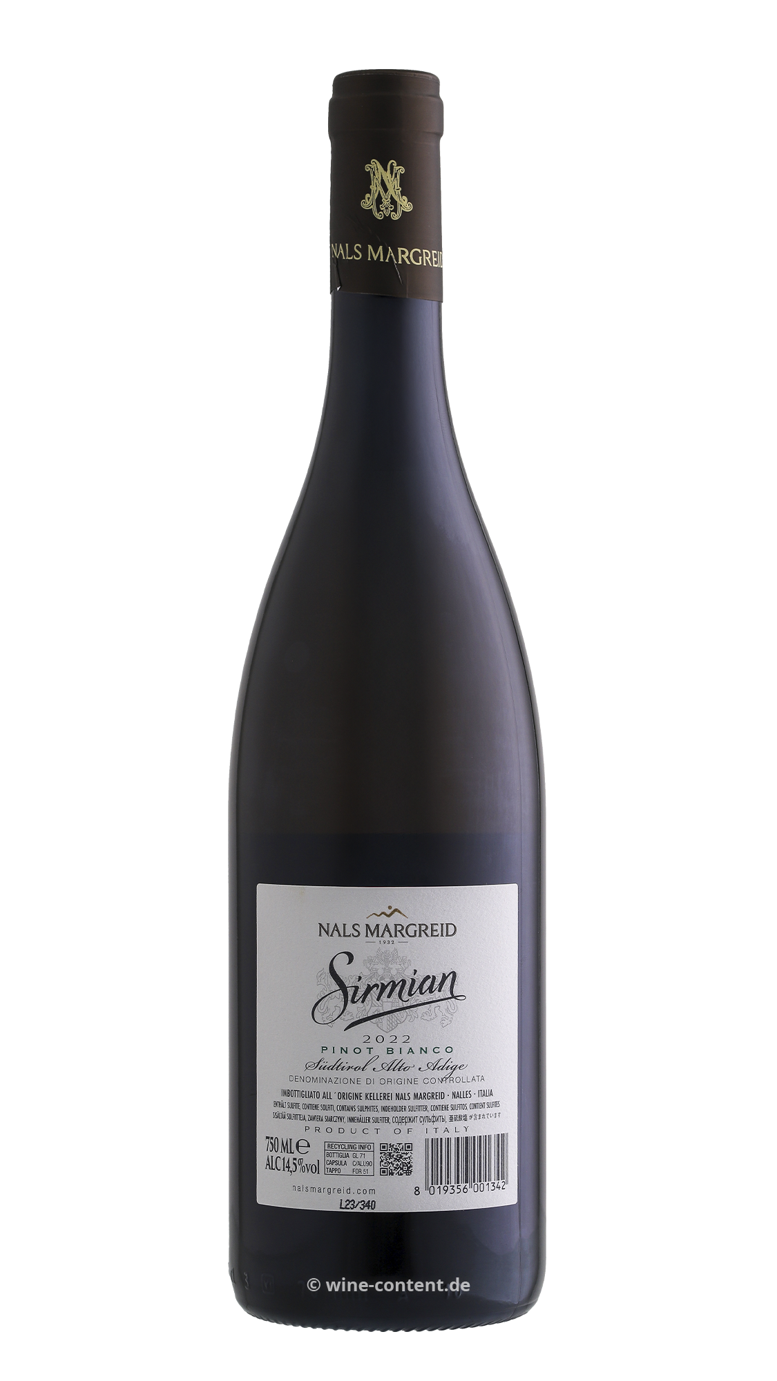 Pinot Bianco 2022 Sirmian