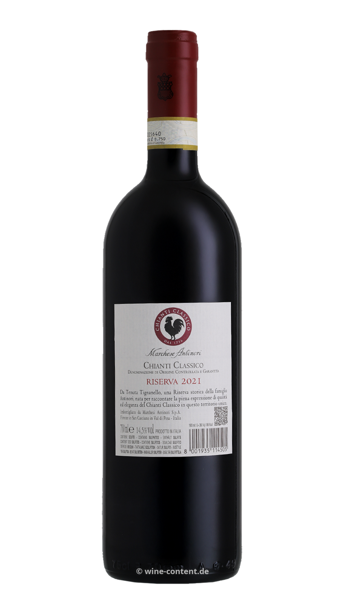 Chianti Classico Riserva 2021 Tenuta Tignanello