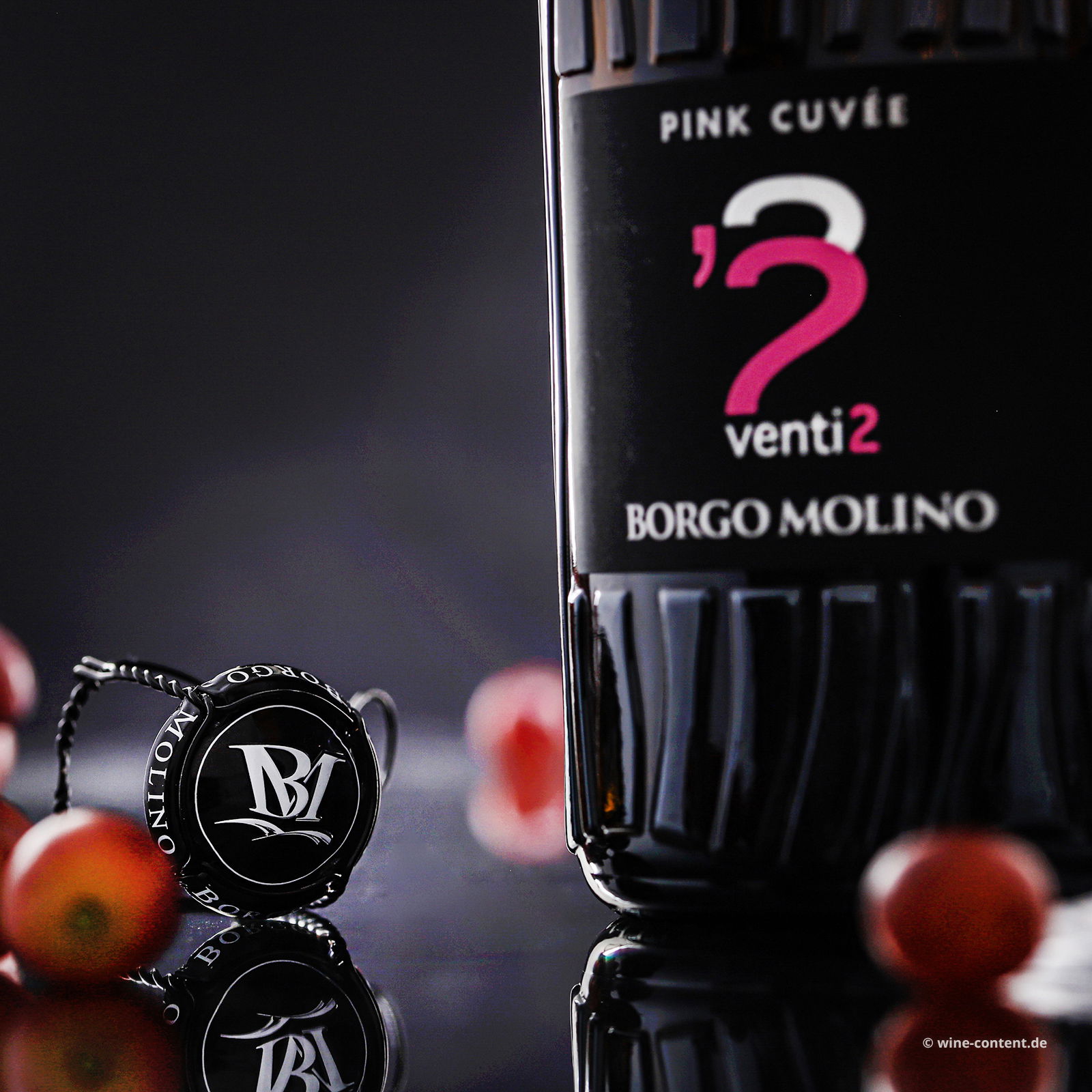 6er-Sparpaket Spumante venti2 Pink Cuvée Extra Dry Neue Silhouette