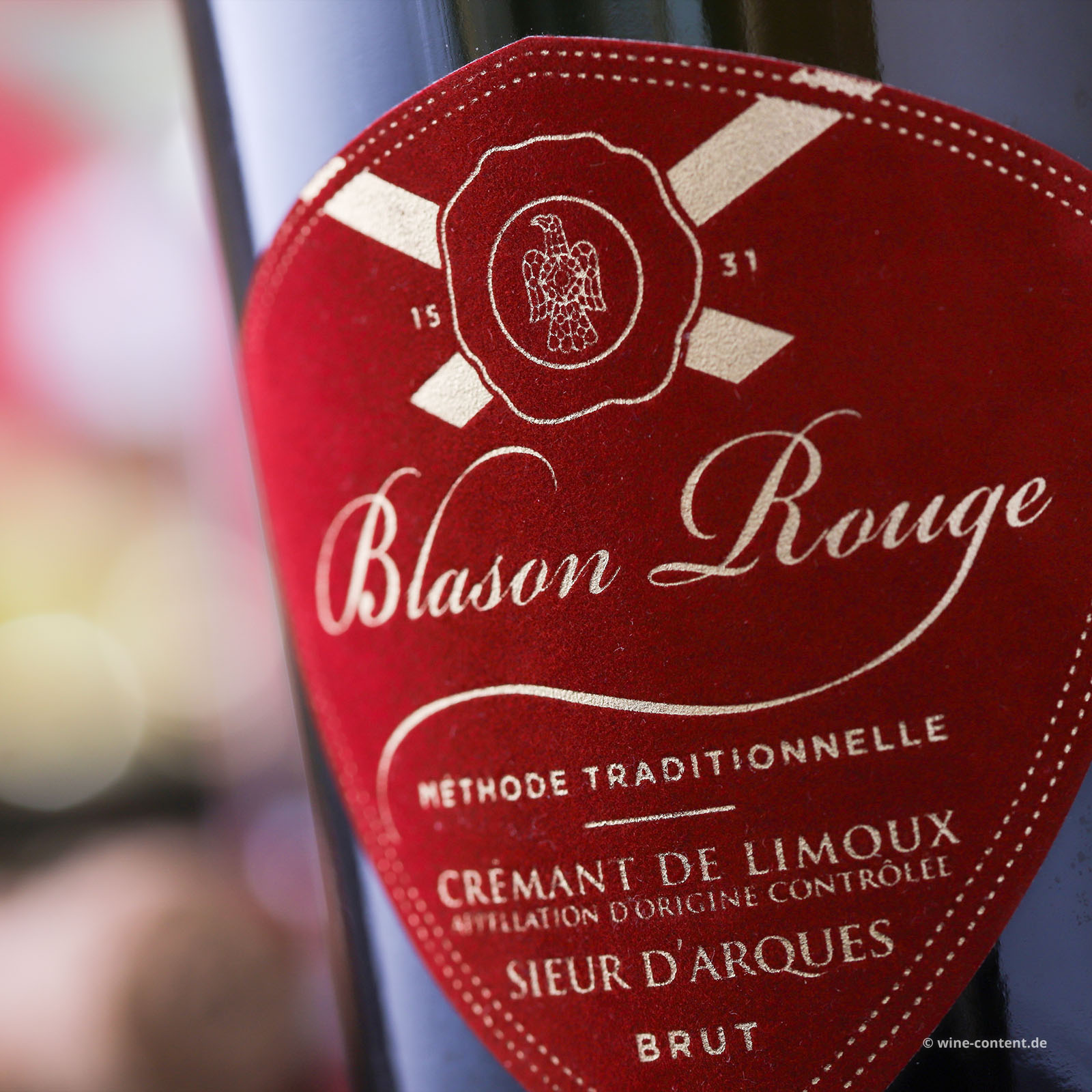 Code Rouge Cremant Sieur d'Arques - Crémant de Limoux Blason Rouge Brut