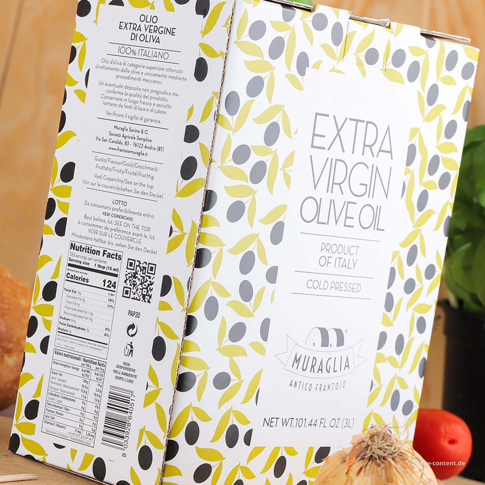 3 L Olivenöl Extra Vergine 2025  Fruttato Intenso Bag in Box