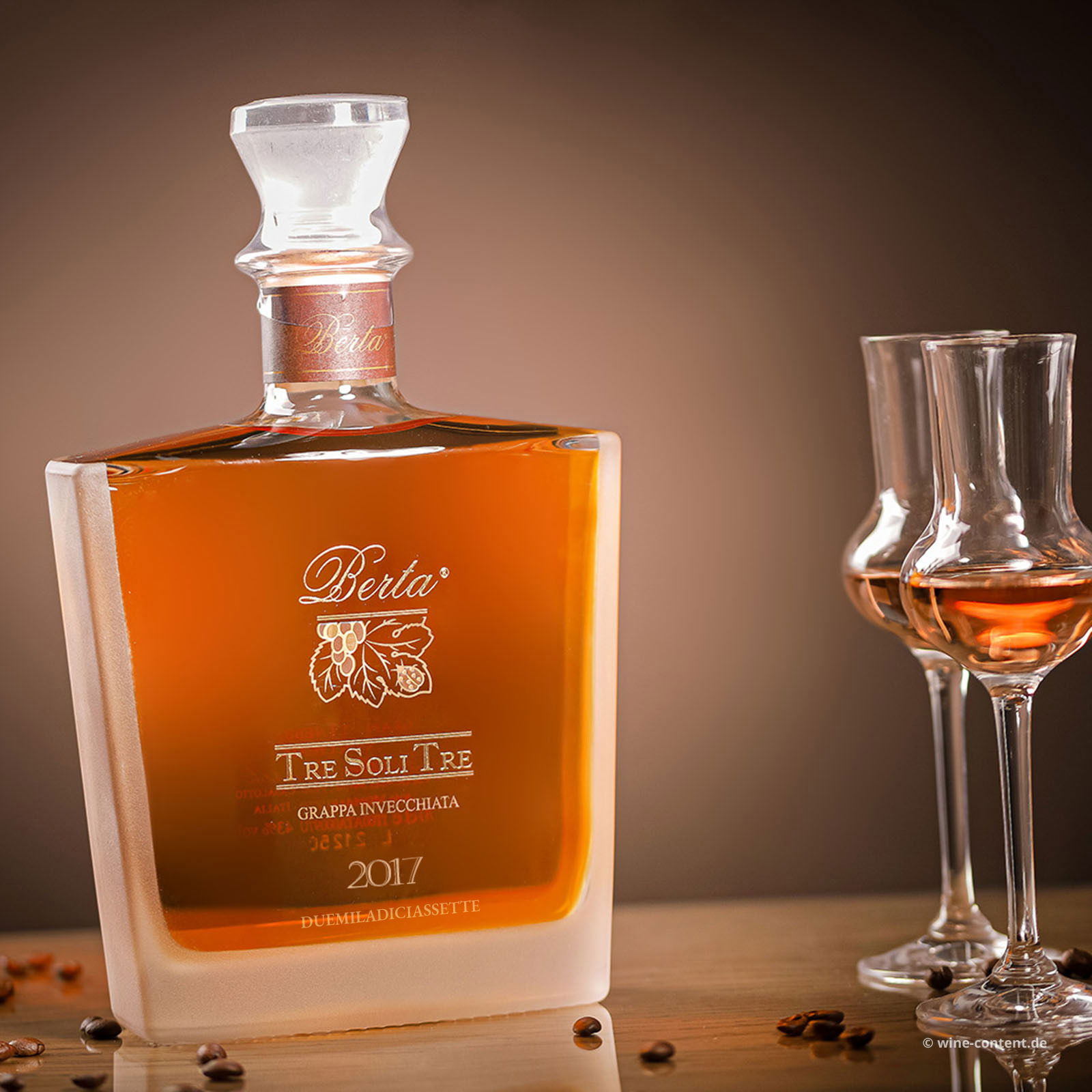 Grappa Tre Soli Tre 2017 (Nebbiolo)