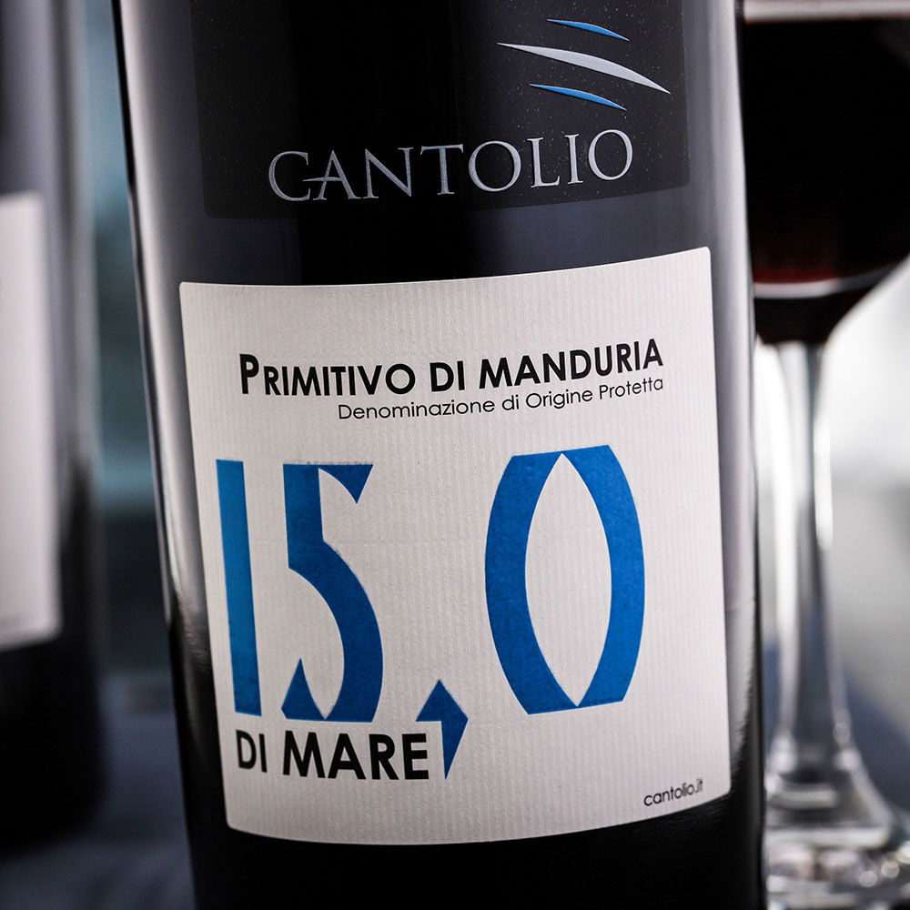 Primitivo di Manduria 2022 di Mare 15,0