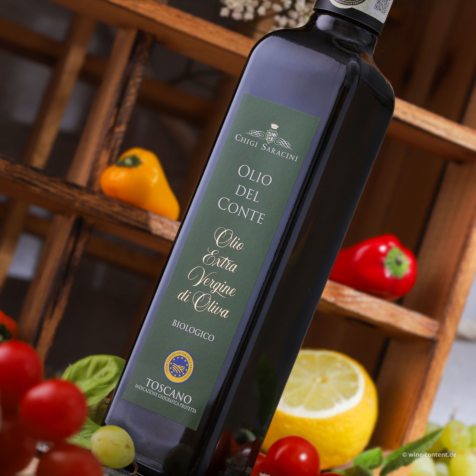 0,5 L Olivenöl Extra Vergine Toscano 2025 Bio