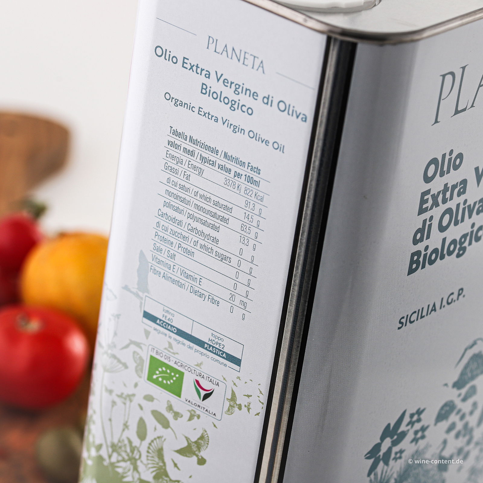 3 L Olivenöl Extra Vergine Sicilia 2025 Bio