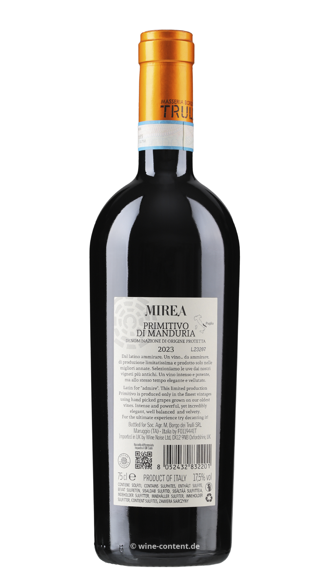 Primitivo di Manduria 2023 Mirea