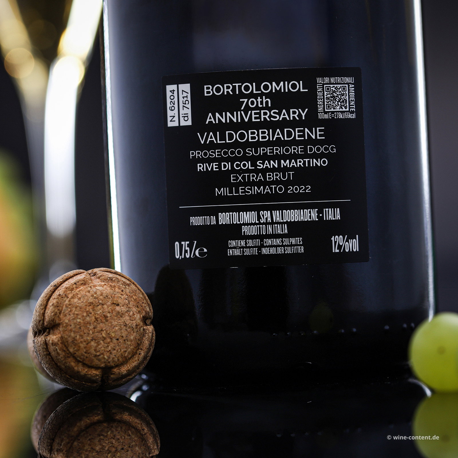Prosecco Superiore 2022 Rive di Col San Martino Extra Brut