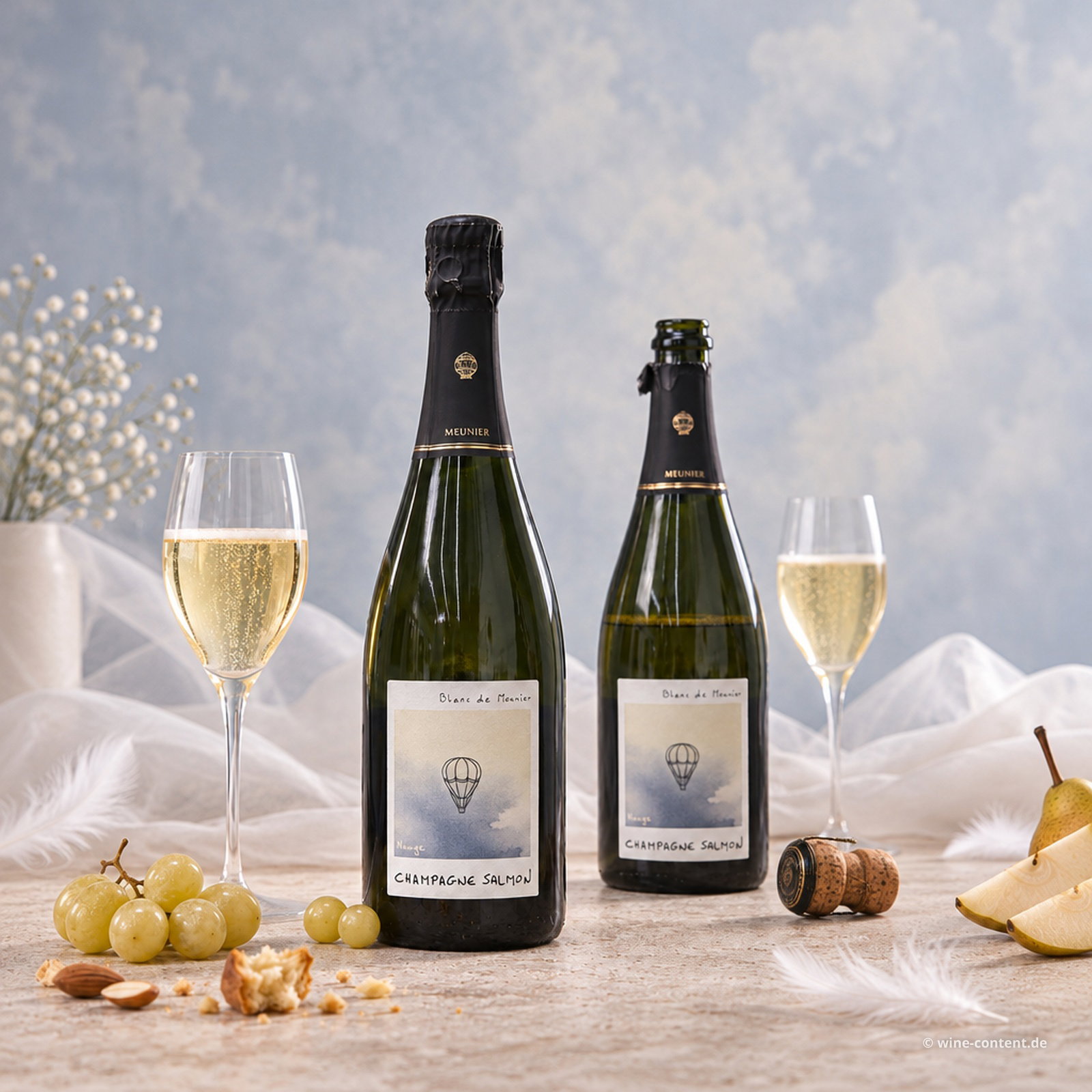 Champagner 100% Meunier Blanc Brut