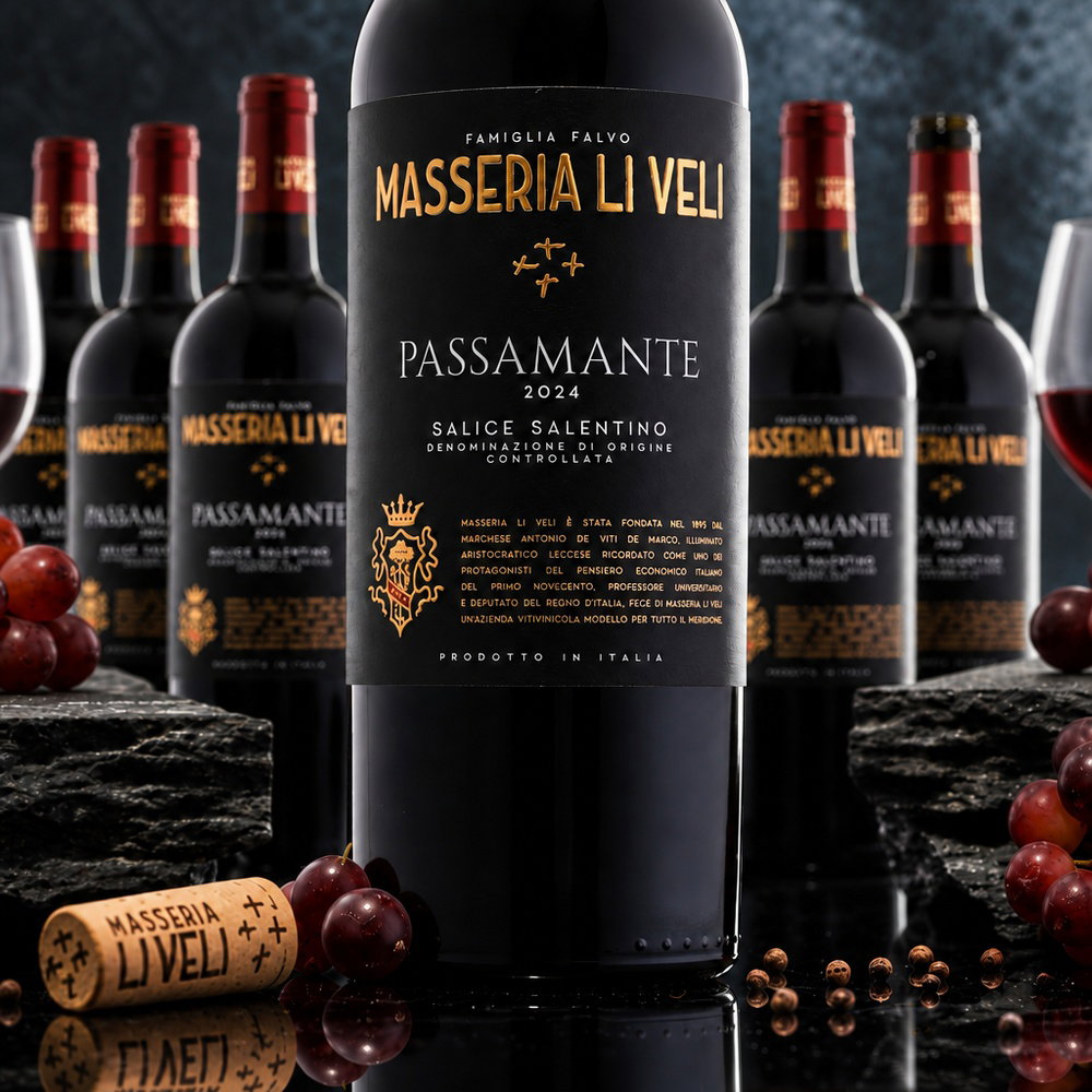 6er-Sparpaket Negroamaro Salice Salentino 2024 Passamante