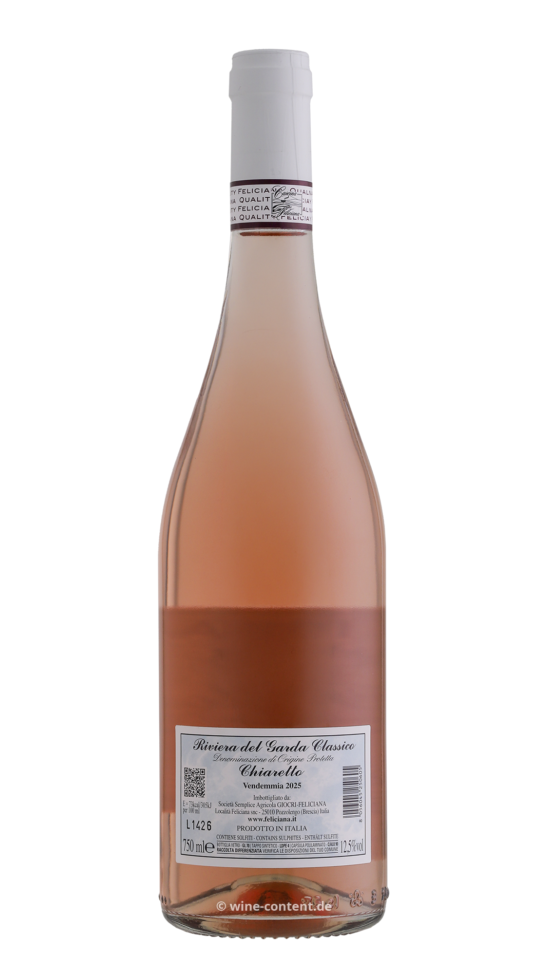 6er-Sparpaket Chiaretto Garda Classico 2025 Feudo