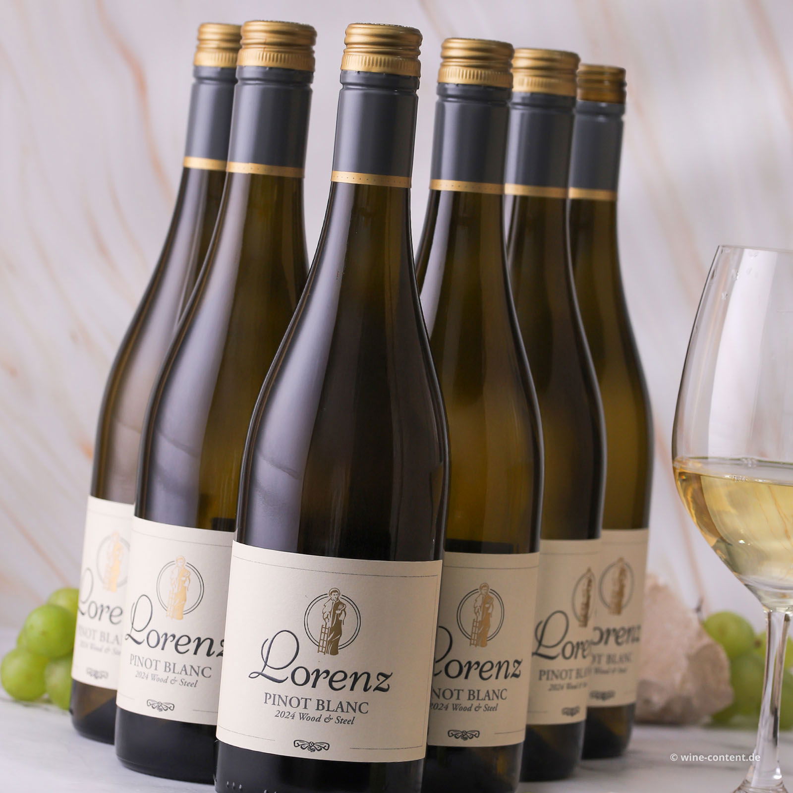 6er-Sparpaket Pinot Blanc 2024 Wood & Steel