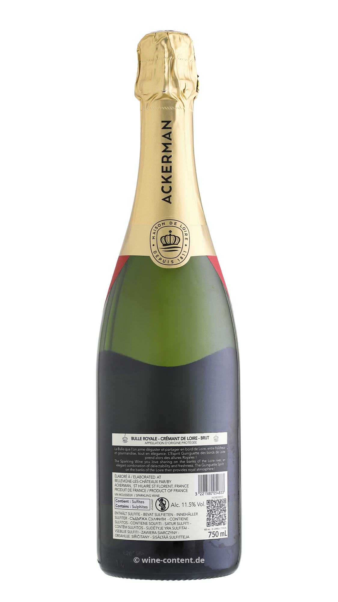 6er-Sparpaket Crémant de Loire Bulle Royal Brut