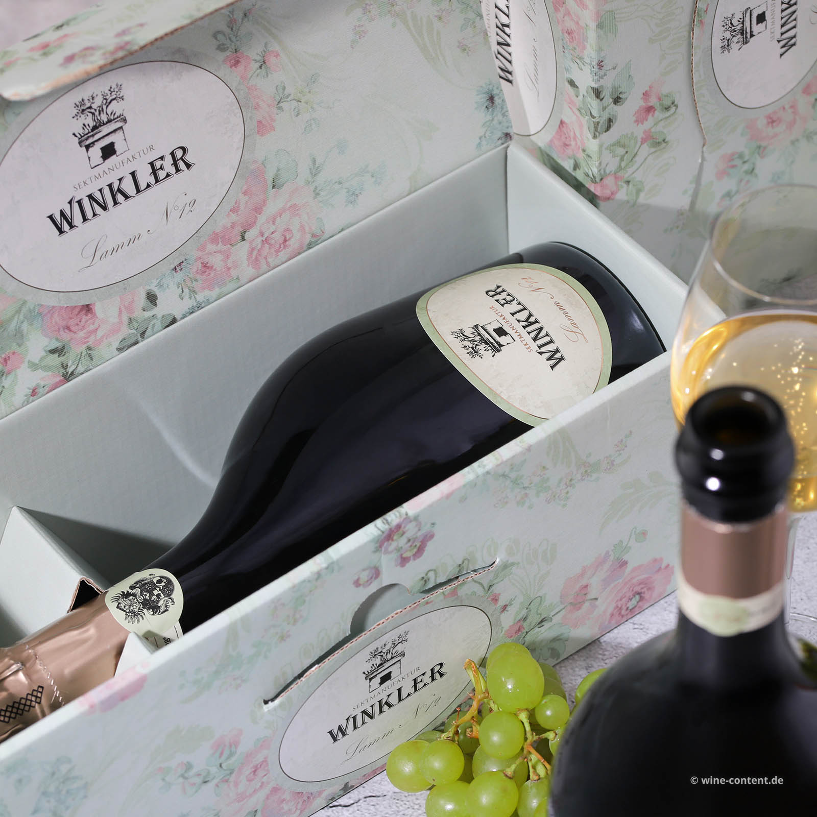 3er-Paket Spumante Lamm N°12 Extra Brut in Einzelverpackung 3er-Paket Spumante Lamm N°12 Extra Brut in Einzelverpackung