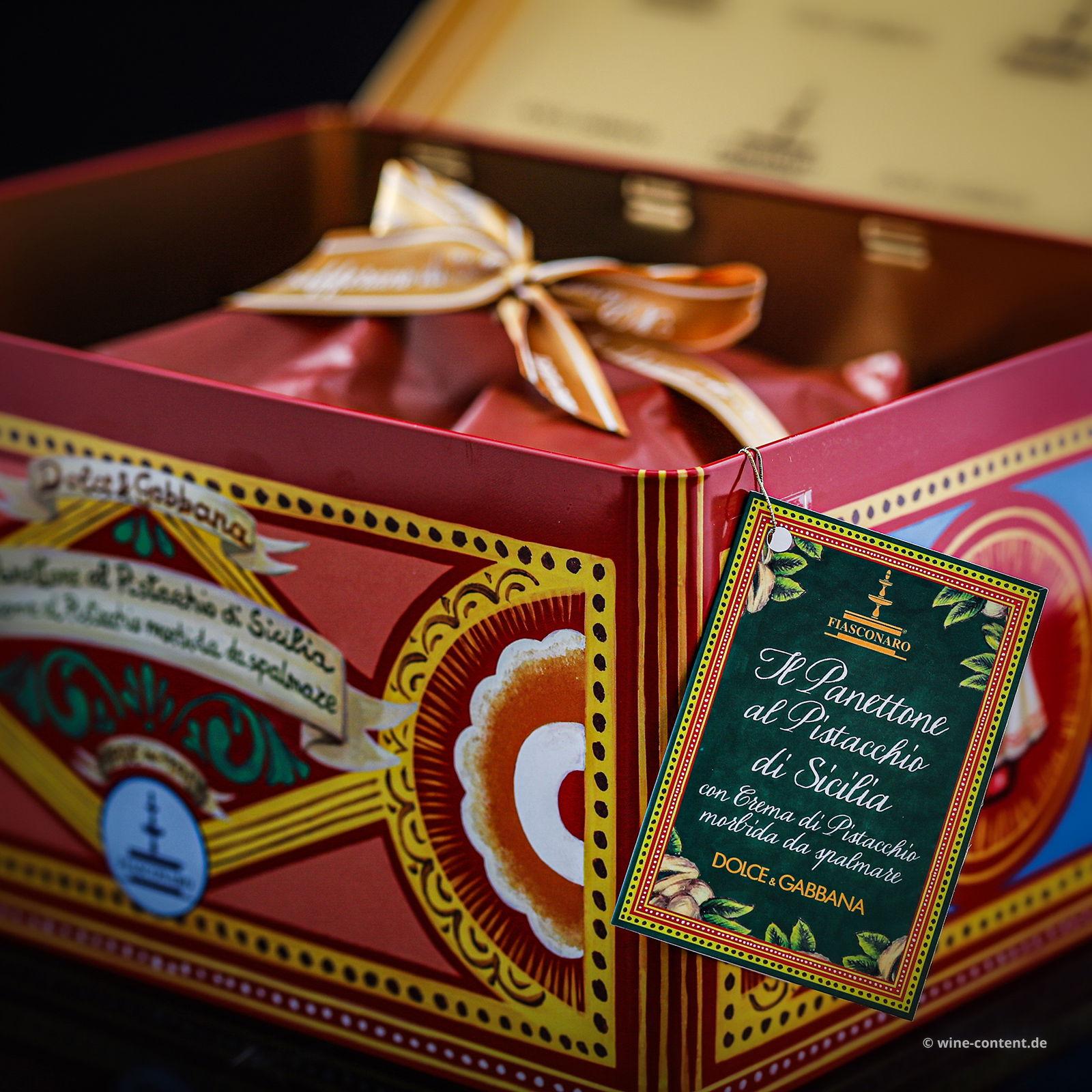 2x Panettone mit sizilianischen Pistazien Dolce & Gabbana 2x Panettone mit sizilianischen Pistazien Dolce & Gabbana