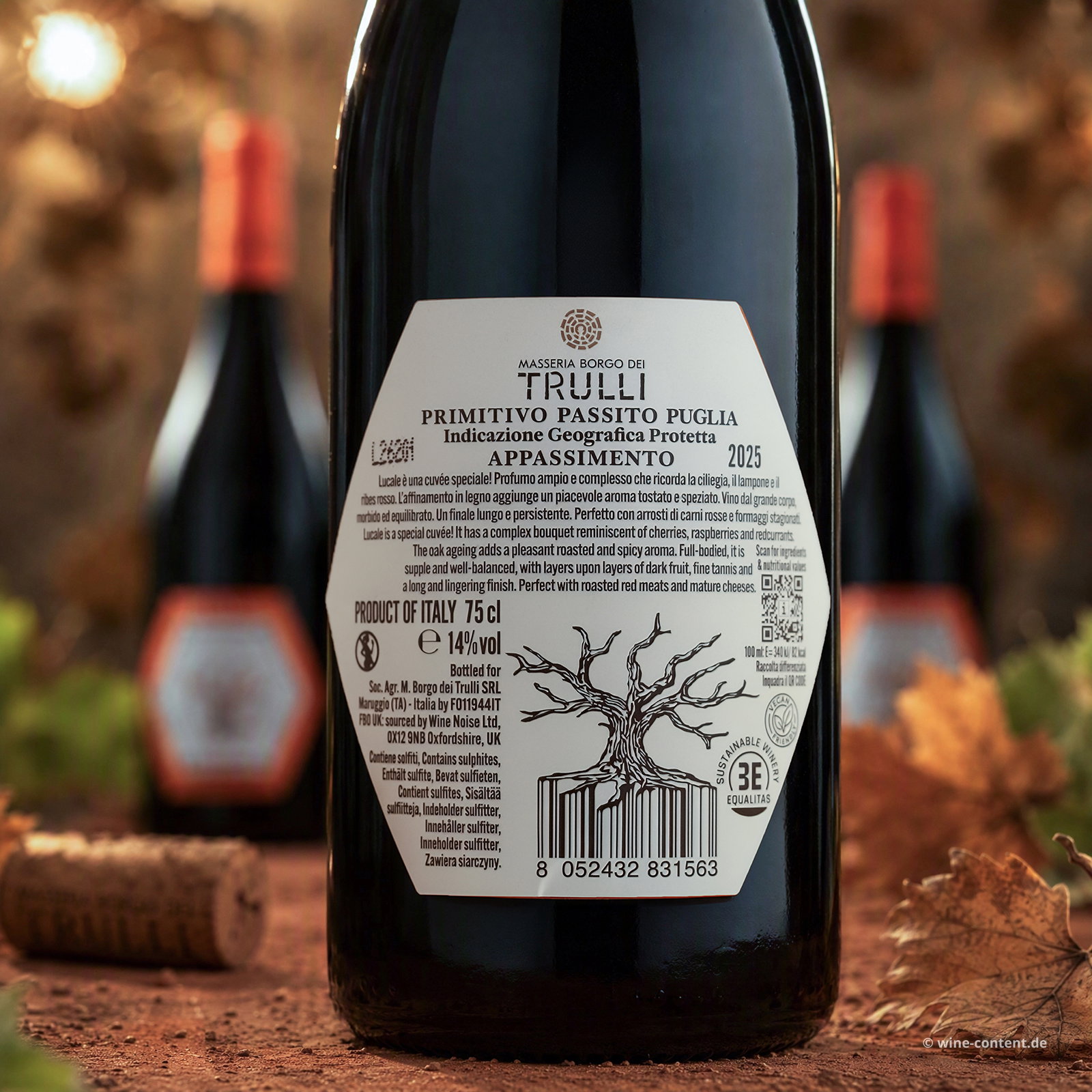 6er-Sparpaket Primitivo Appassimento 2025 Lucale