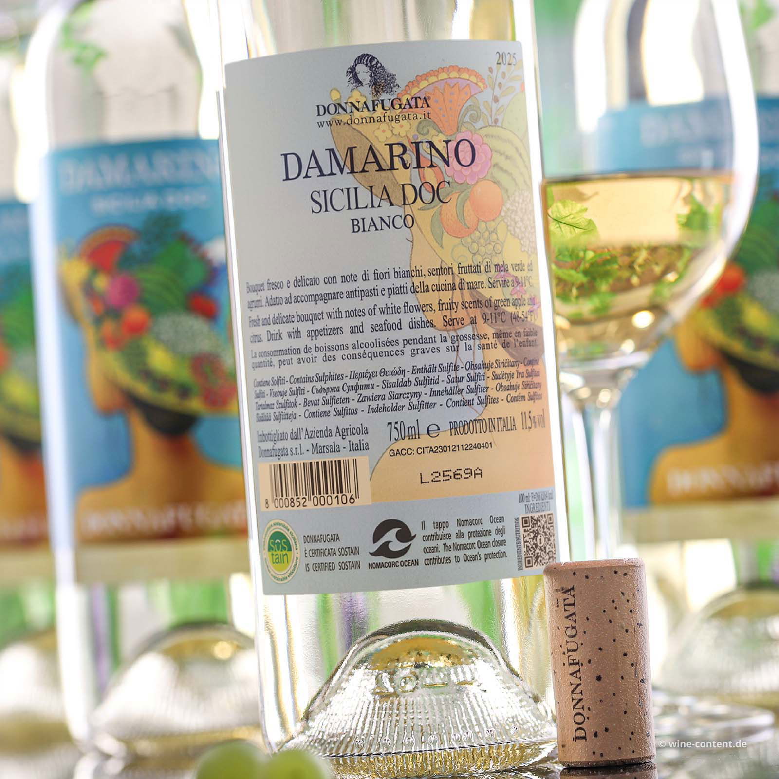 6er-Sparpaket Sicilia Bianco 2025 Damarino