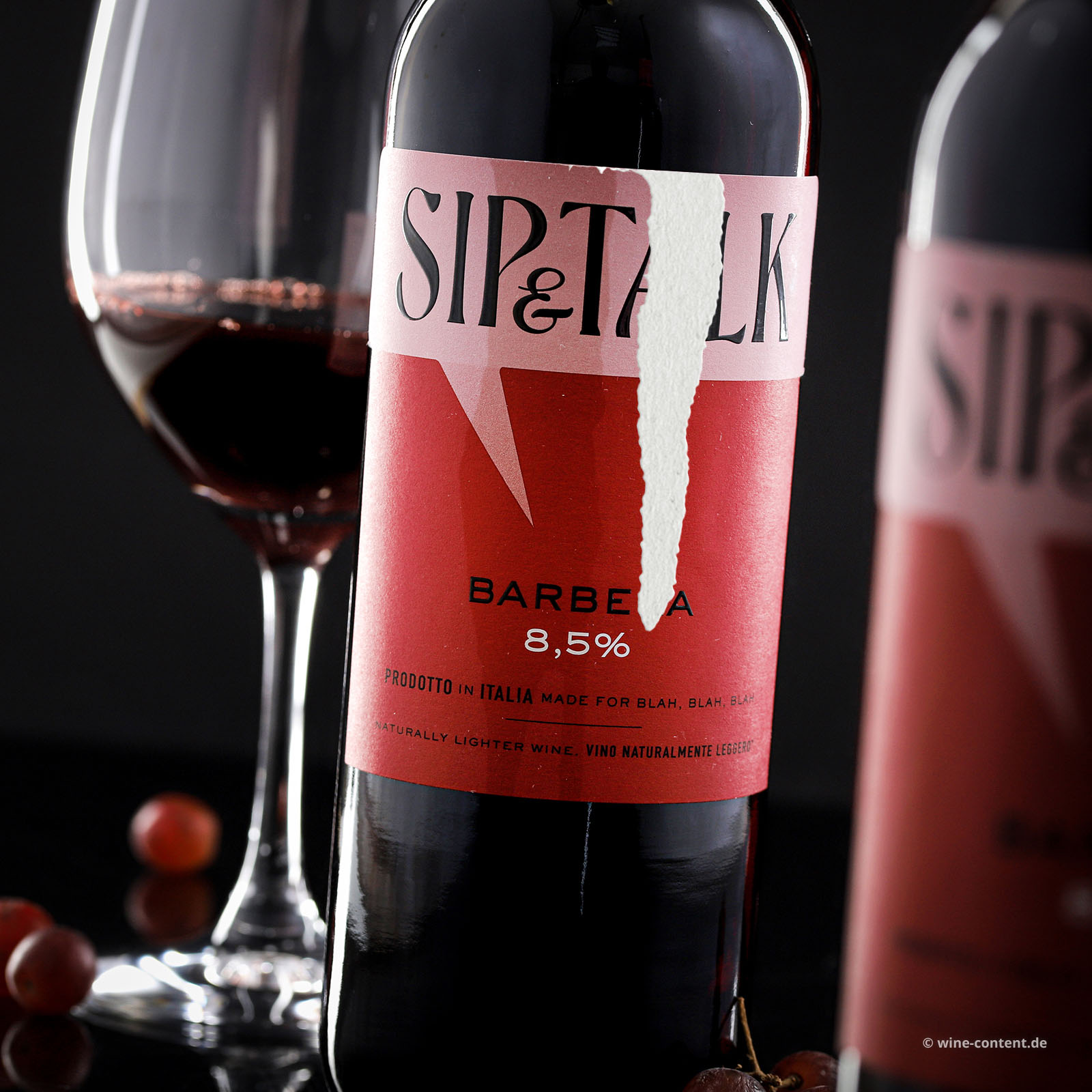 Barbera 2024 Sip & Talk 8,5% (Lagerschaden)