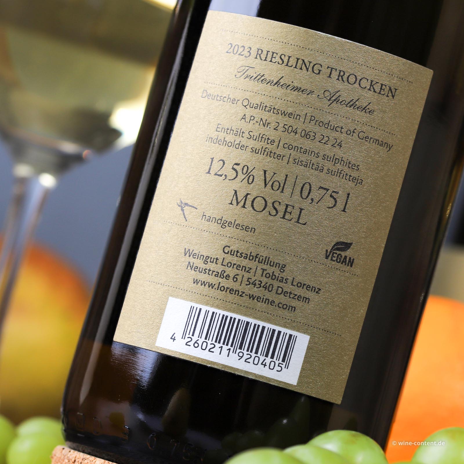 Riesling 2023 Trittenheimer Apotheke Riesling 2023 Trittenheimer Apotheke