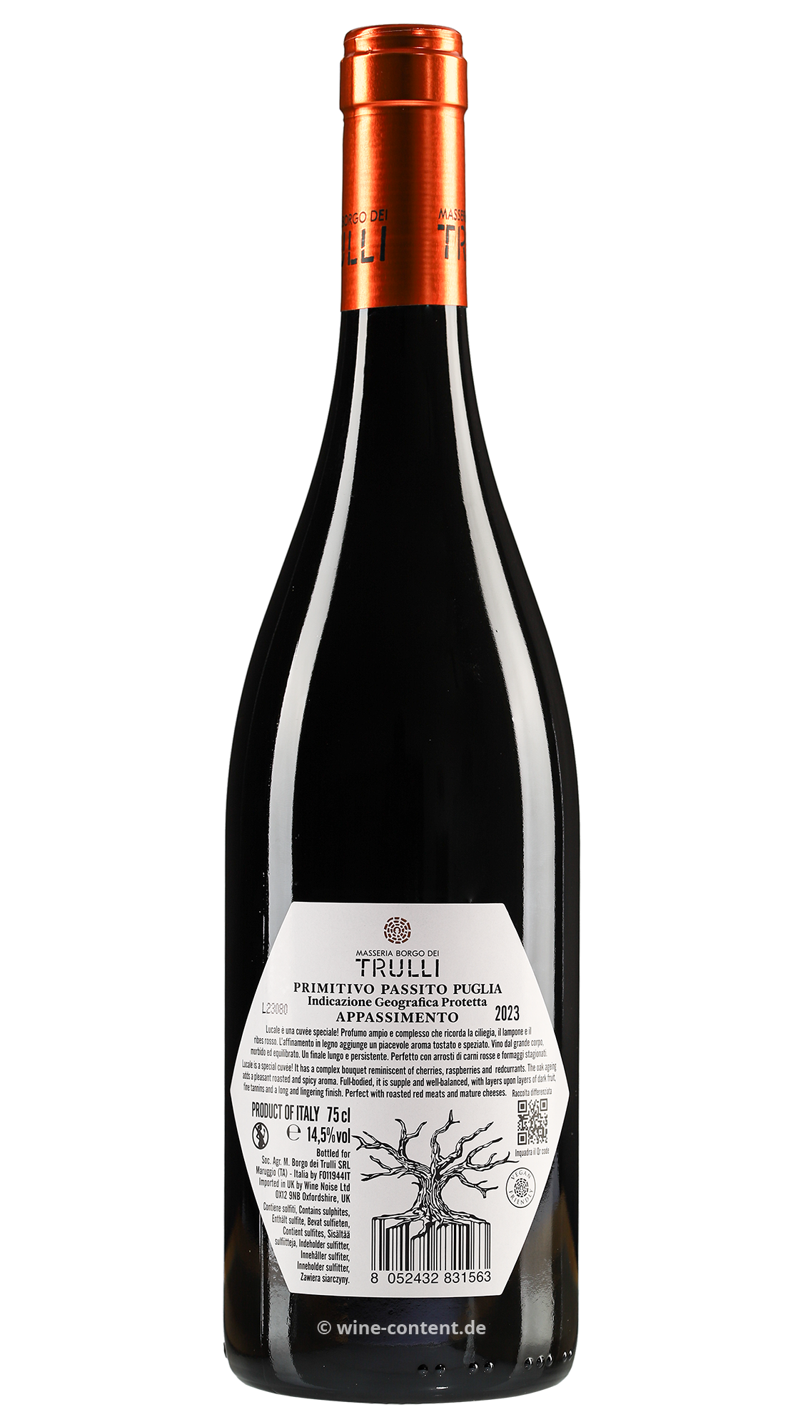 Primitivo Appassimento 2023 Lucale Primitivo Appassimento 2023 Lucale