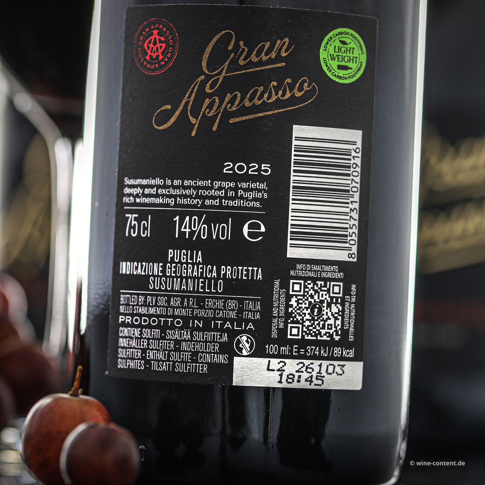6er-Sparpaket Susumaniello 2025 Gran Appasso