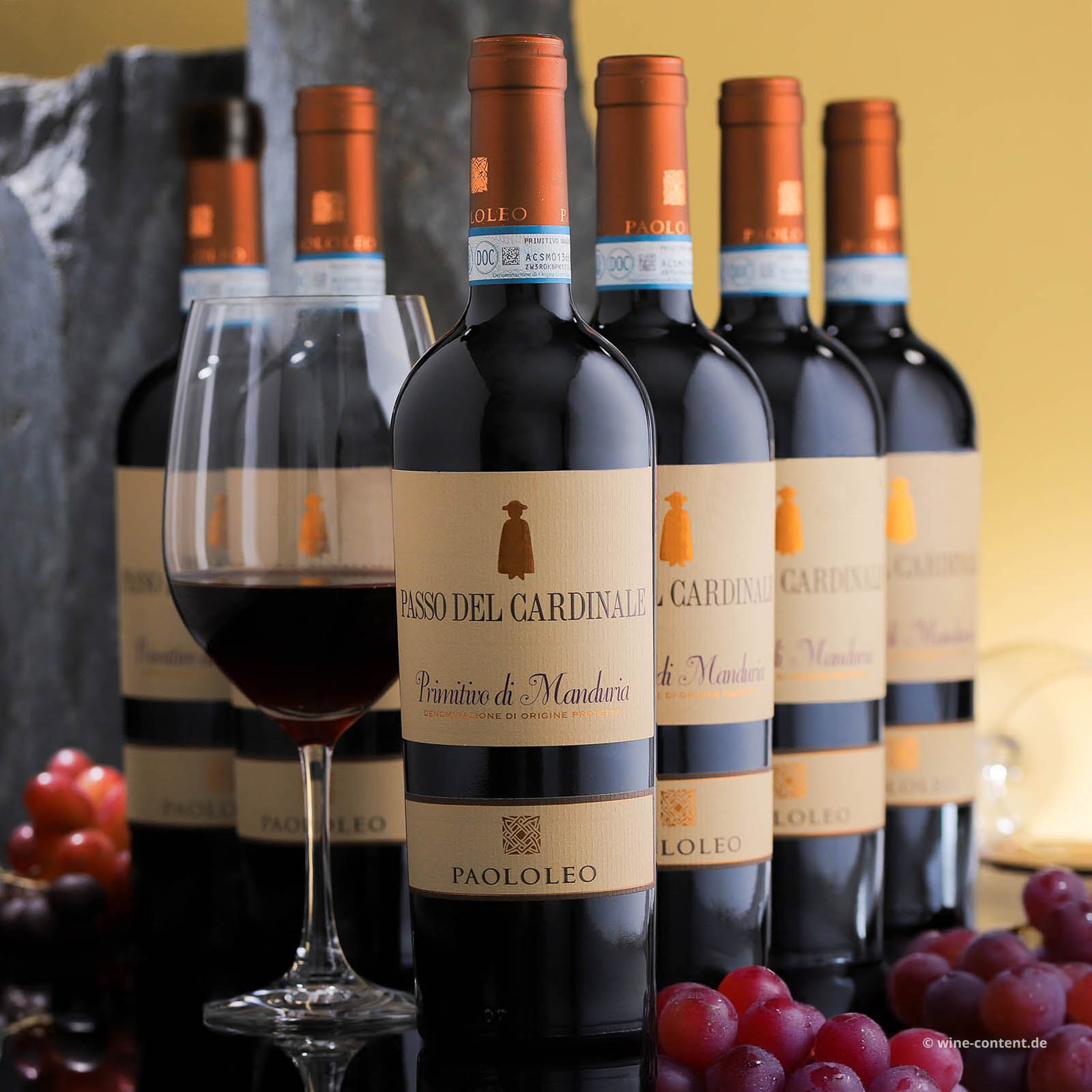 6er-Sparpaket Primitivo di Manduria 2023 Passo del Cardinale