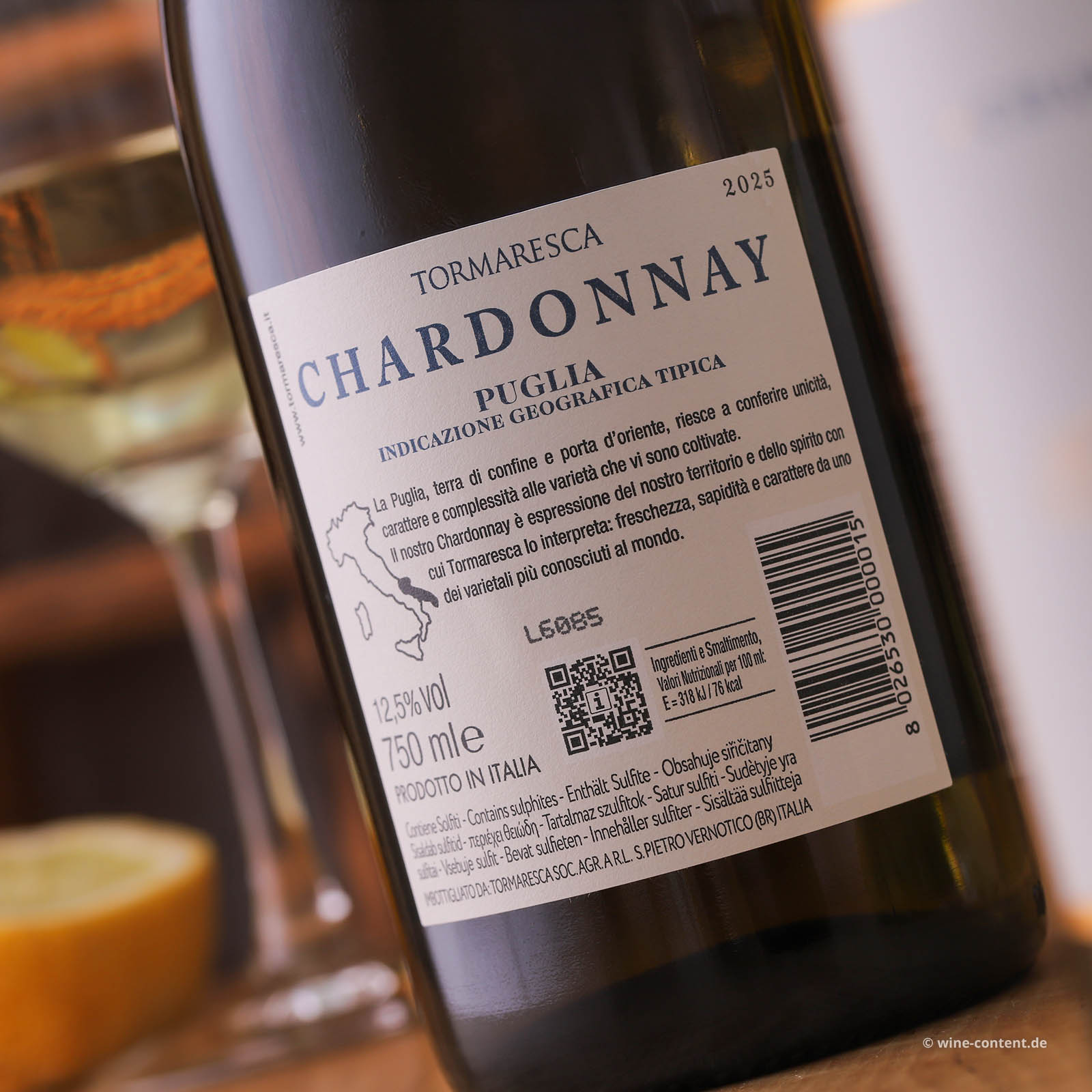 6er-Sparpaket Chardonnay Puglia 2025