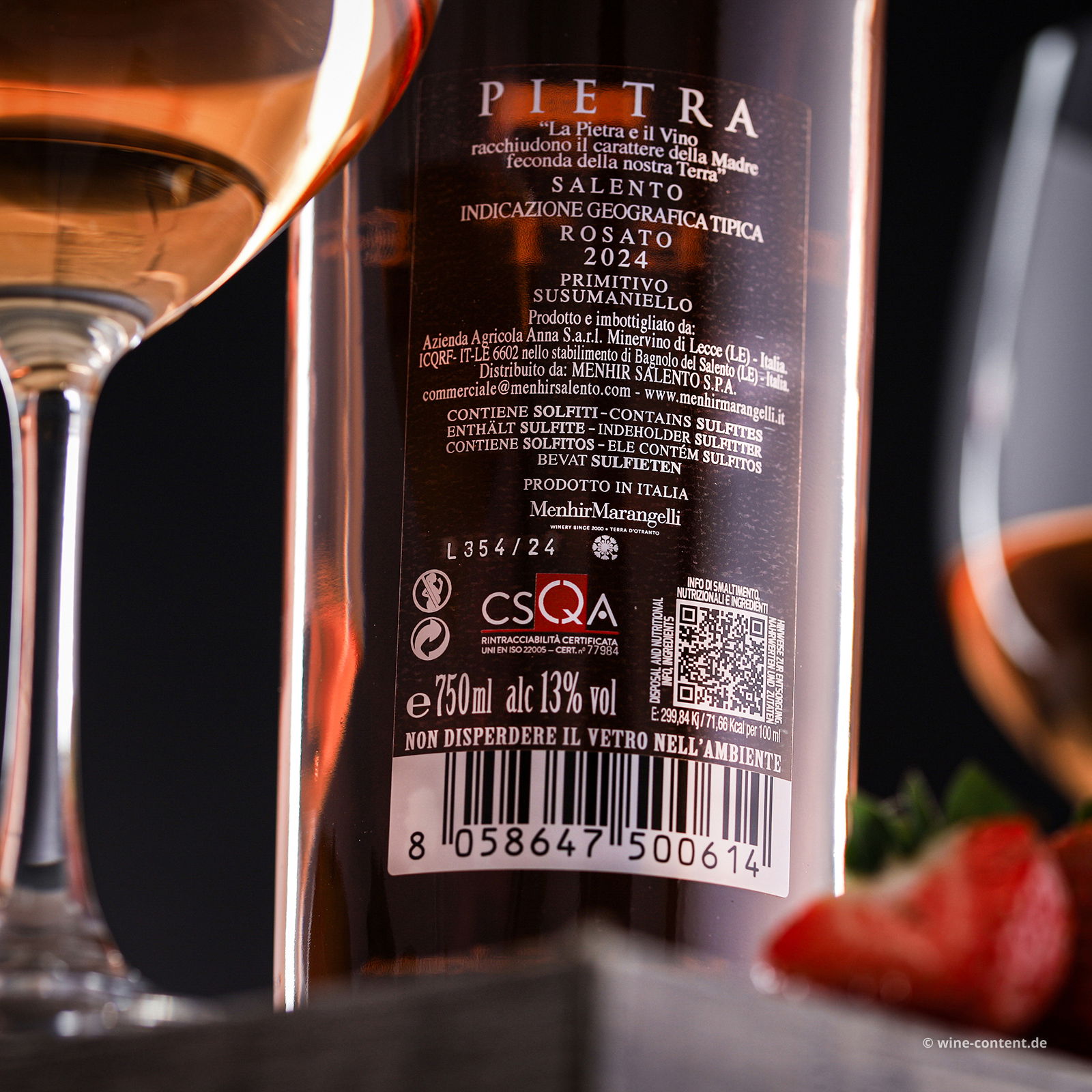 Rosato Salento 2024 Pietra
