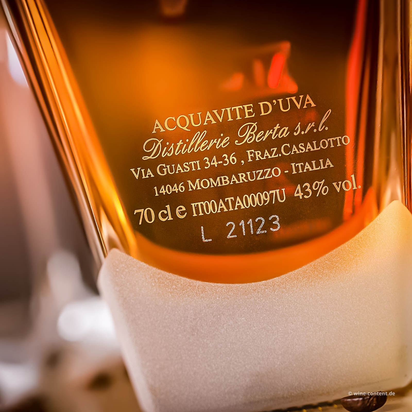 Acquavite d'Uva Magia 2014 in Holzkassette