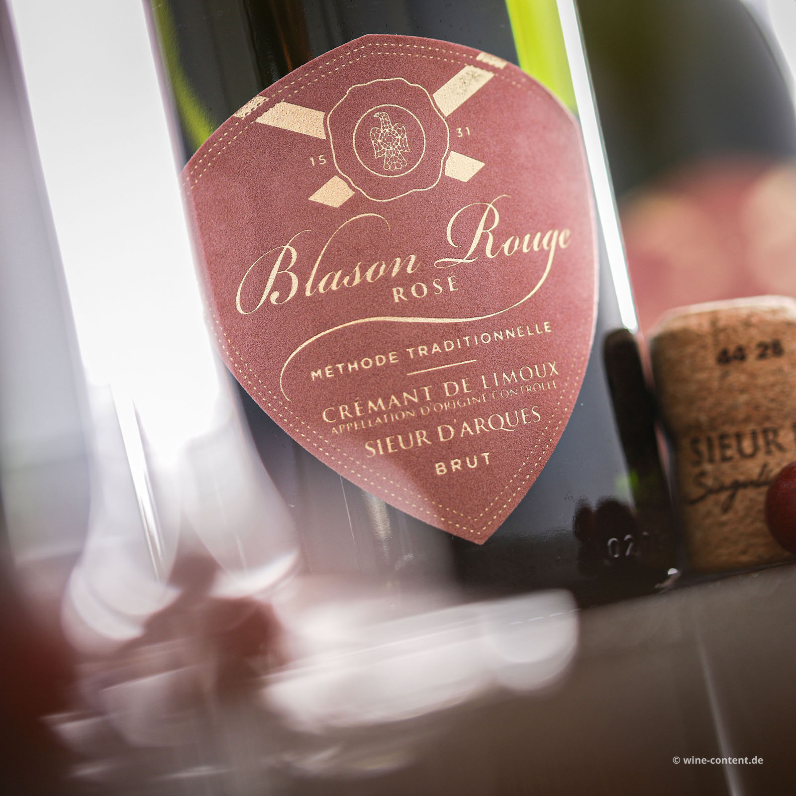 6er-Sparpaket Crémant de Limoux Rosé Blason Rouge Brut