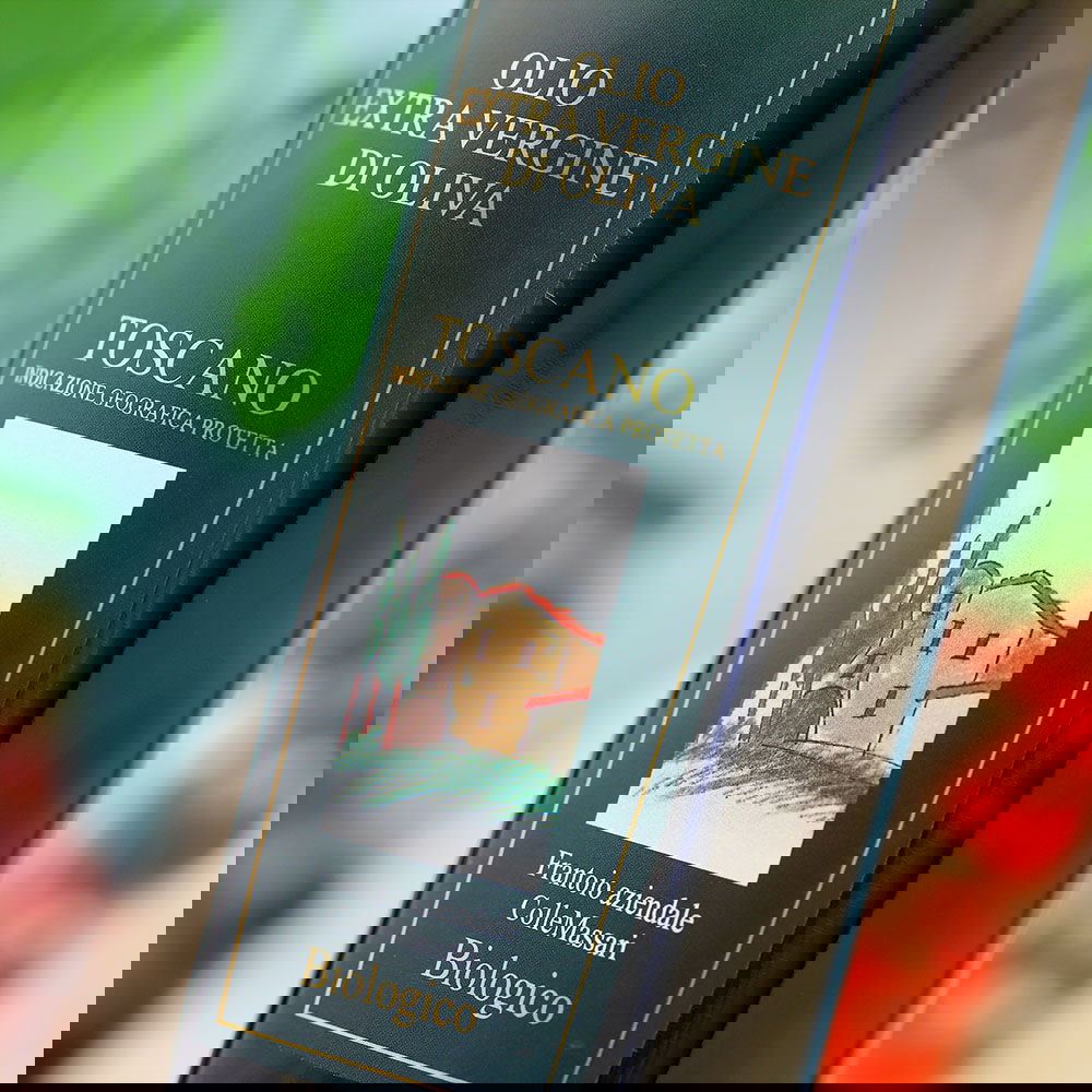 0,5 L Olivenöl Extra Vergine Toscano 2024 Bio