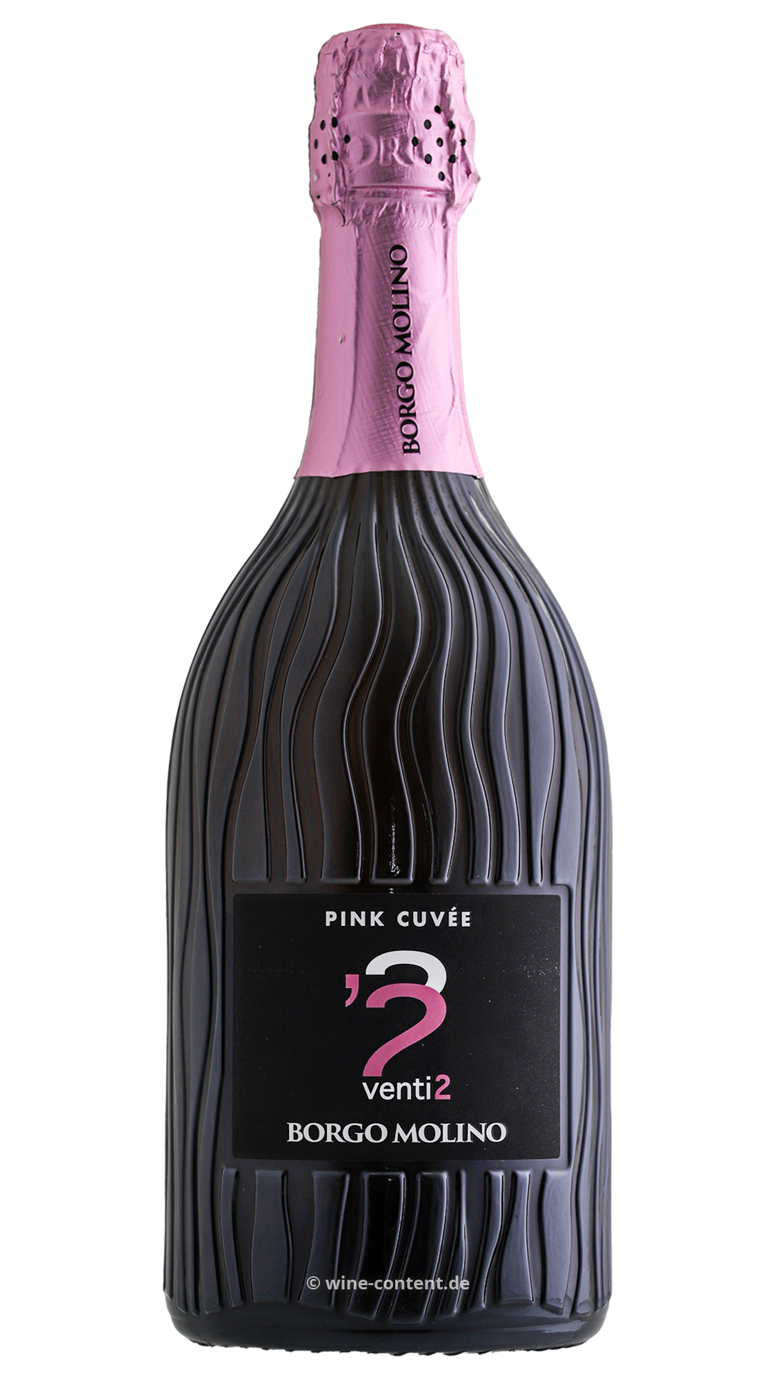  Spumante venti2 Pink Cuvée Extra Dry Neue Silhouette