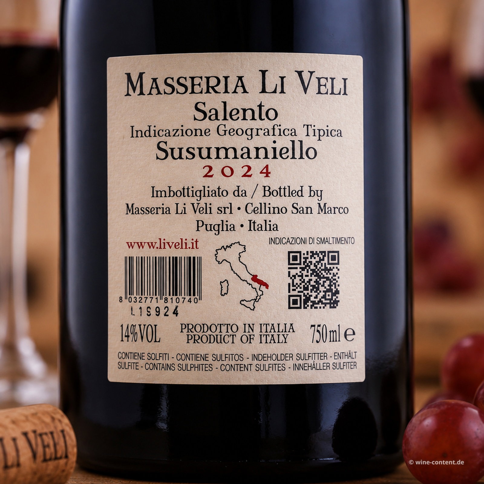 6er-Sparpaket Susumaniello Salento 2024 Askos