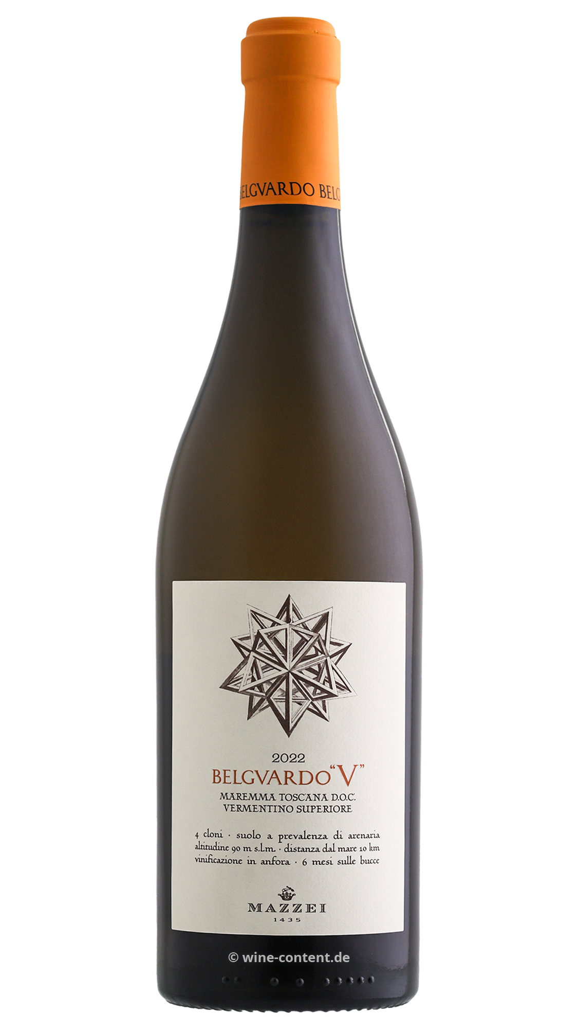 Vermentino Maremma Toscana Superiore 2022 Belguardo V