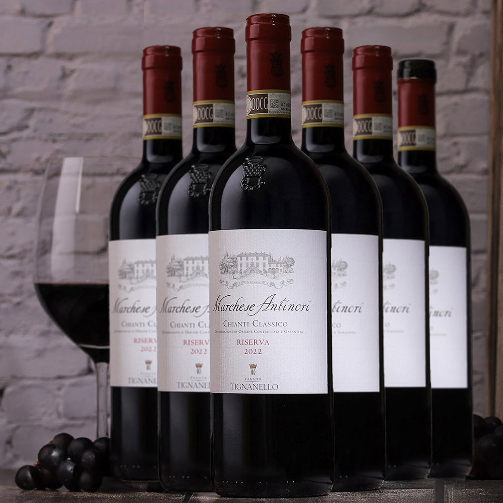 6er-Sparpaket Tenuta Tignanello Chianti Classico Riserva 2022