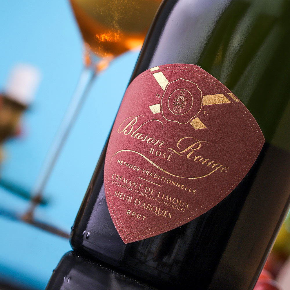 6er-Sparpaket Crémant de Limoux Rosé Blason Rouge Brut