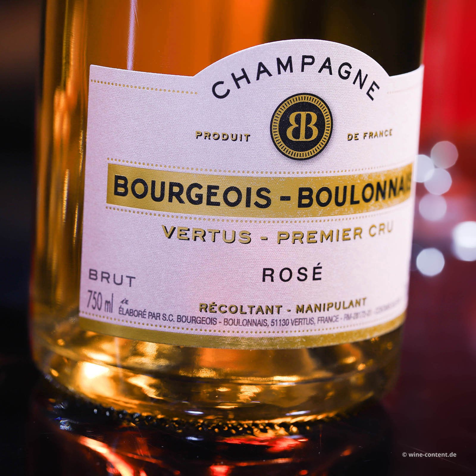 Champagner Rosé 1er Cru Brut