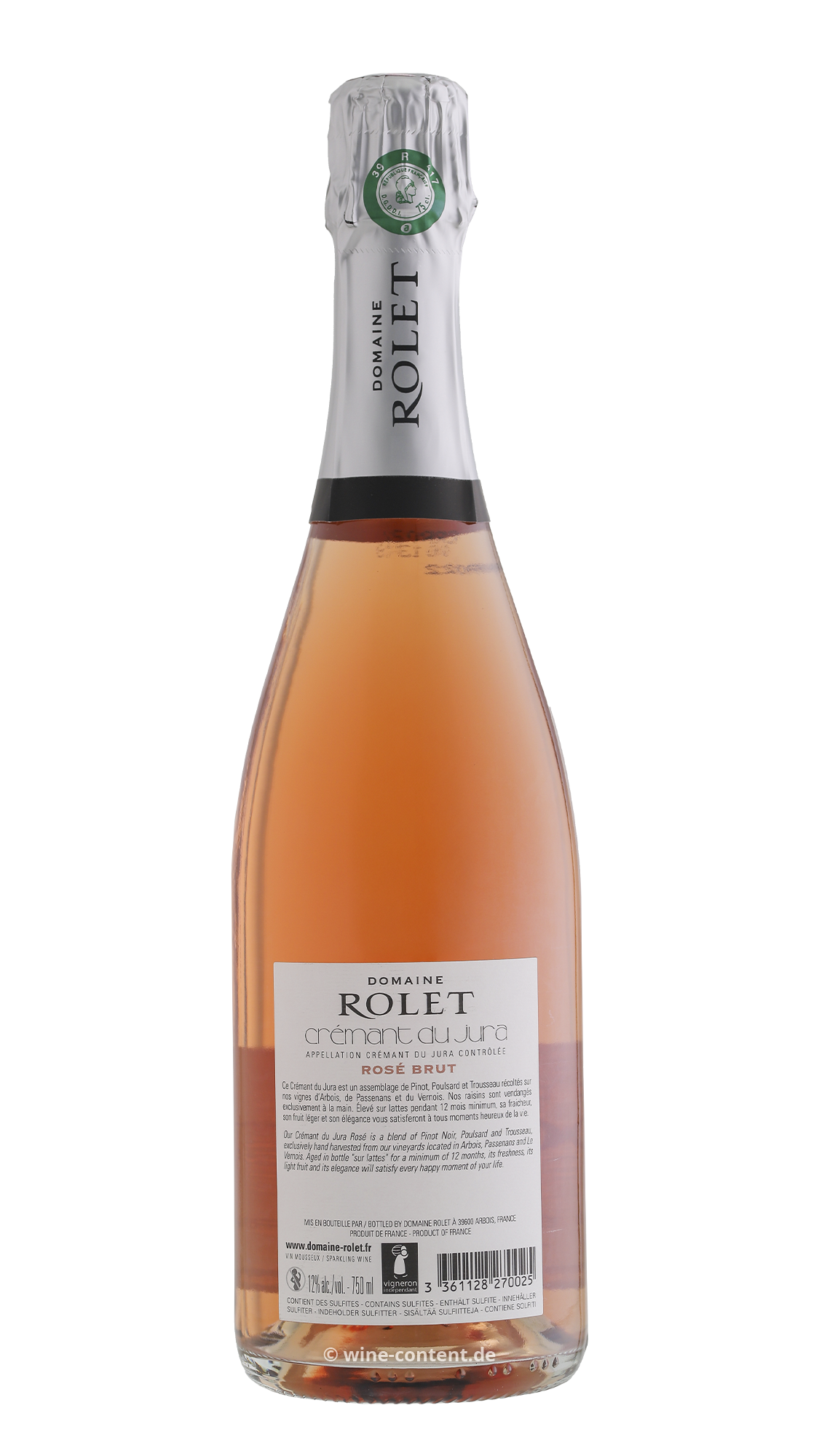 Crémant  du Jura Rosé Brut